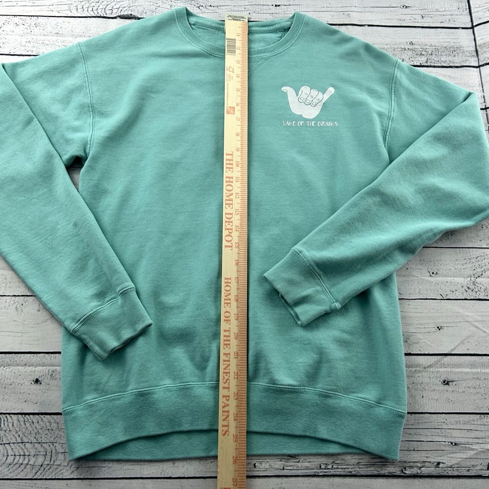 Vintage Comfort Wash Lake Of The Ozarks Crewneck Sweatshirt Unisex Small Blue Sweatshirt Mens S Blue 90s Ozarks? Size US S / EU 44-46 / 1 - 4 Thumbnail