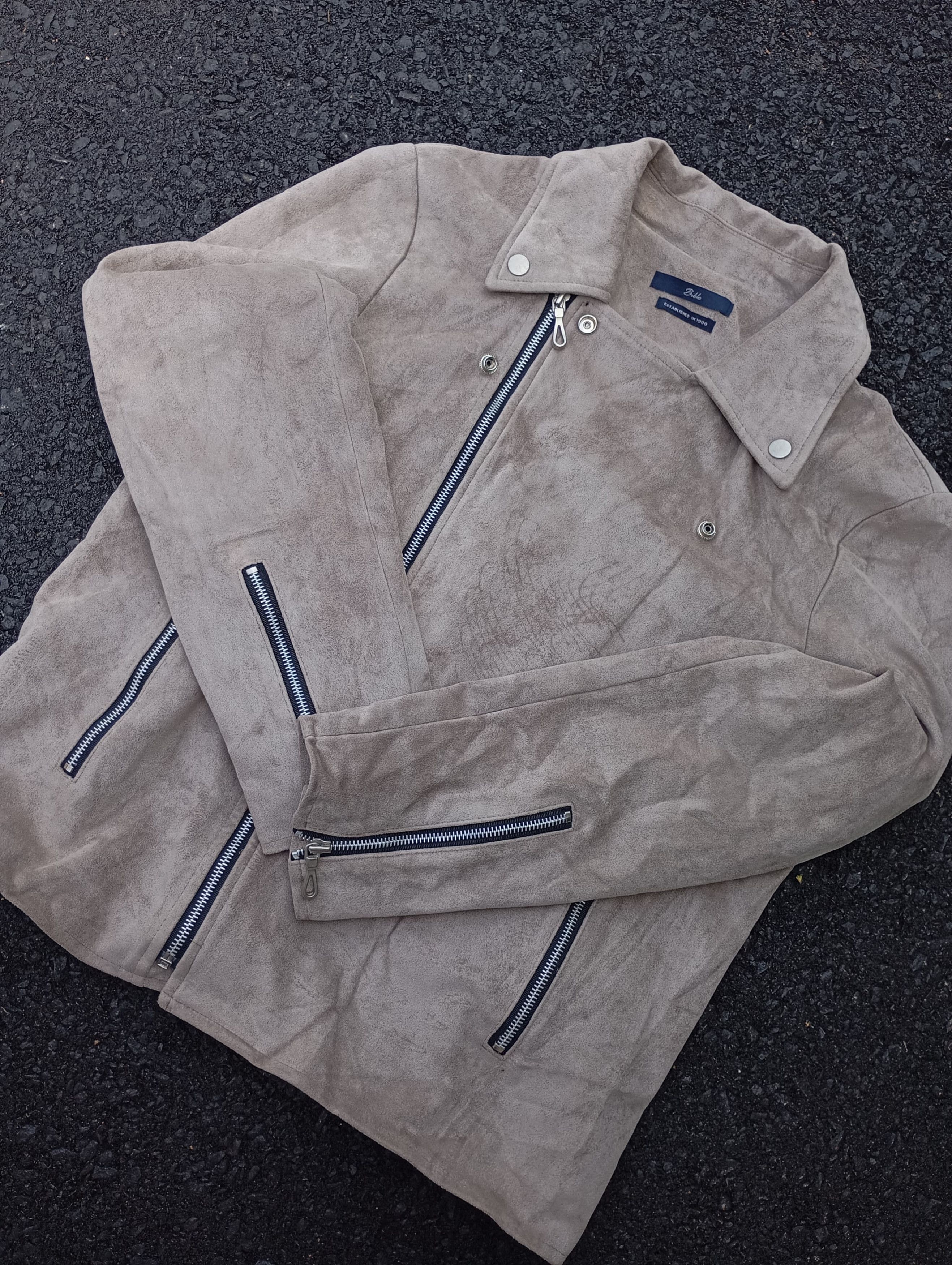 Japanese Brand Leather jaket ramones Size US M / EU 48-50 / 2 - 2 Thumbnail