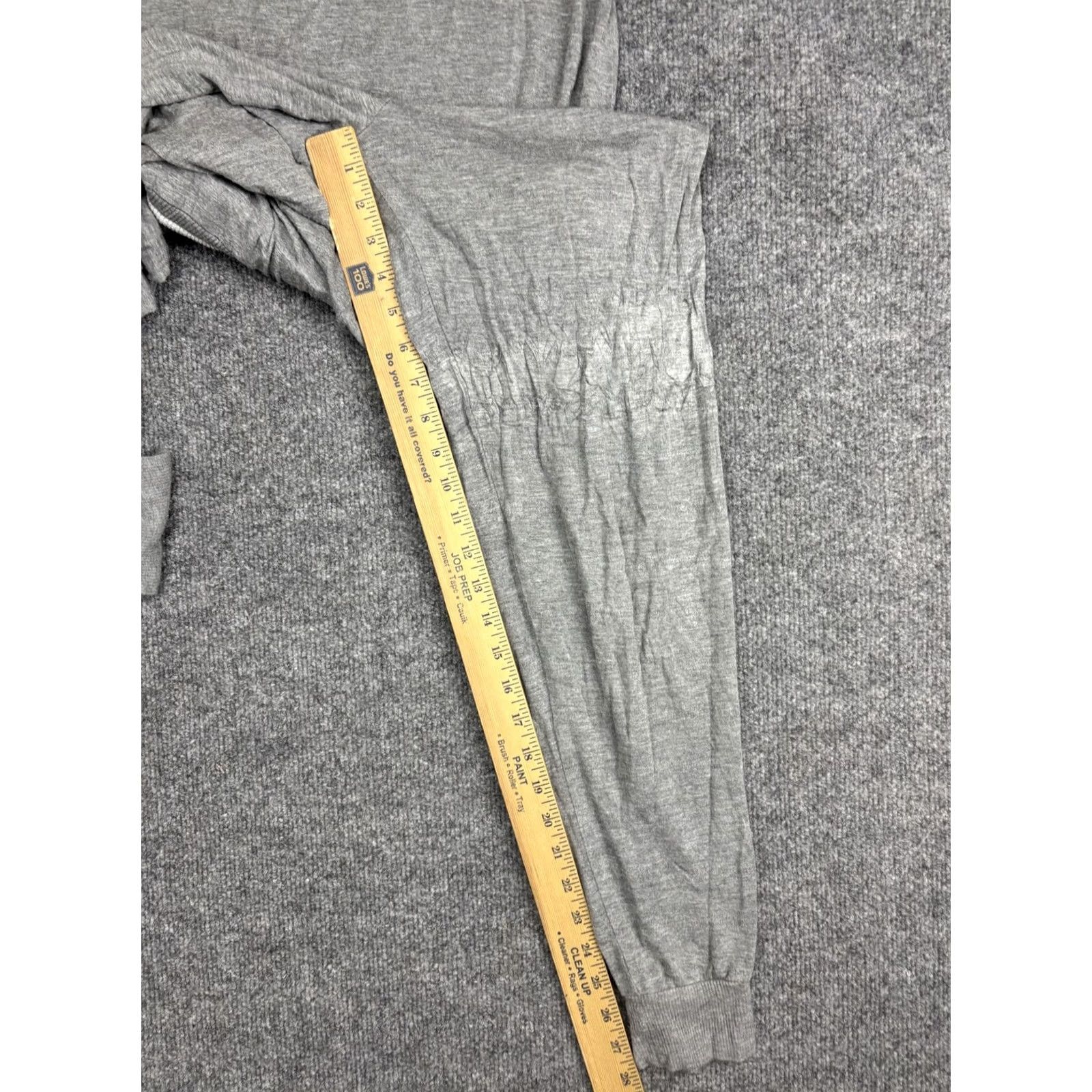 Vintage Aerie Jumpsuit Womens XS Gray Sleeveless Racerback Jogger Drawstring Pockets Size 26" / US 2 / IT 38 - 6 Thumbnail