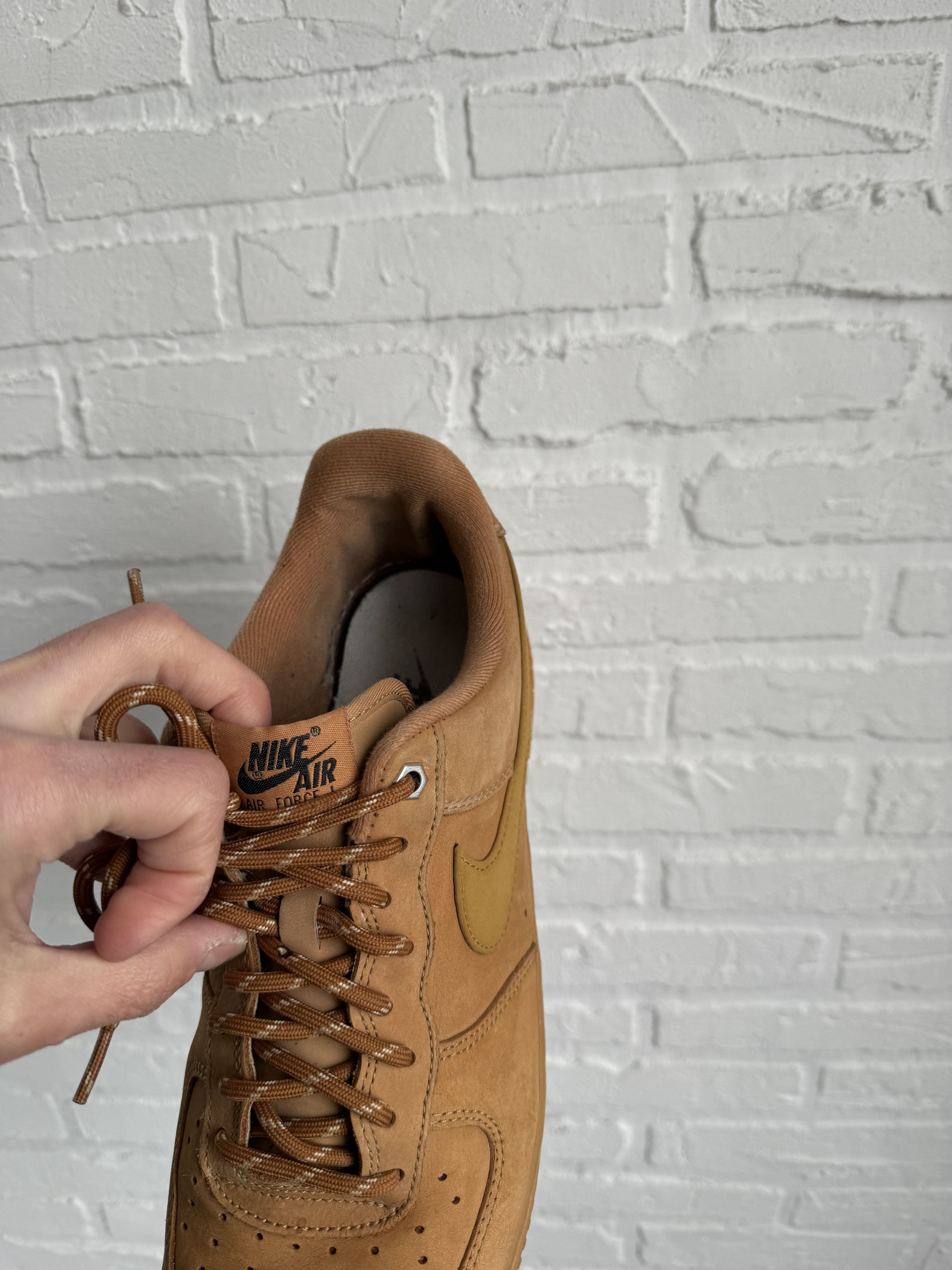 Nike Nike Air Force 1 wb flax suede leather sneakers Size US 11.5 / EU 44-45 - 5 Thumbnail
