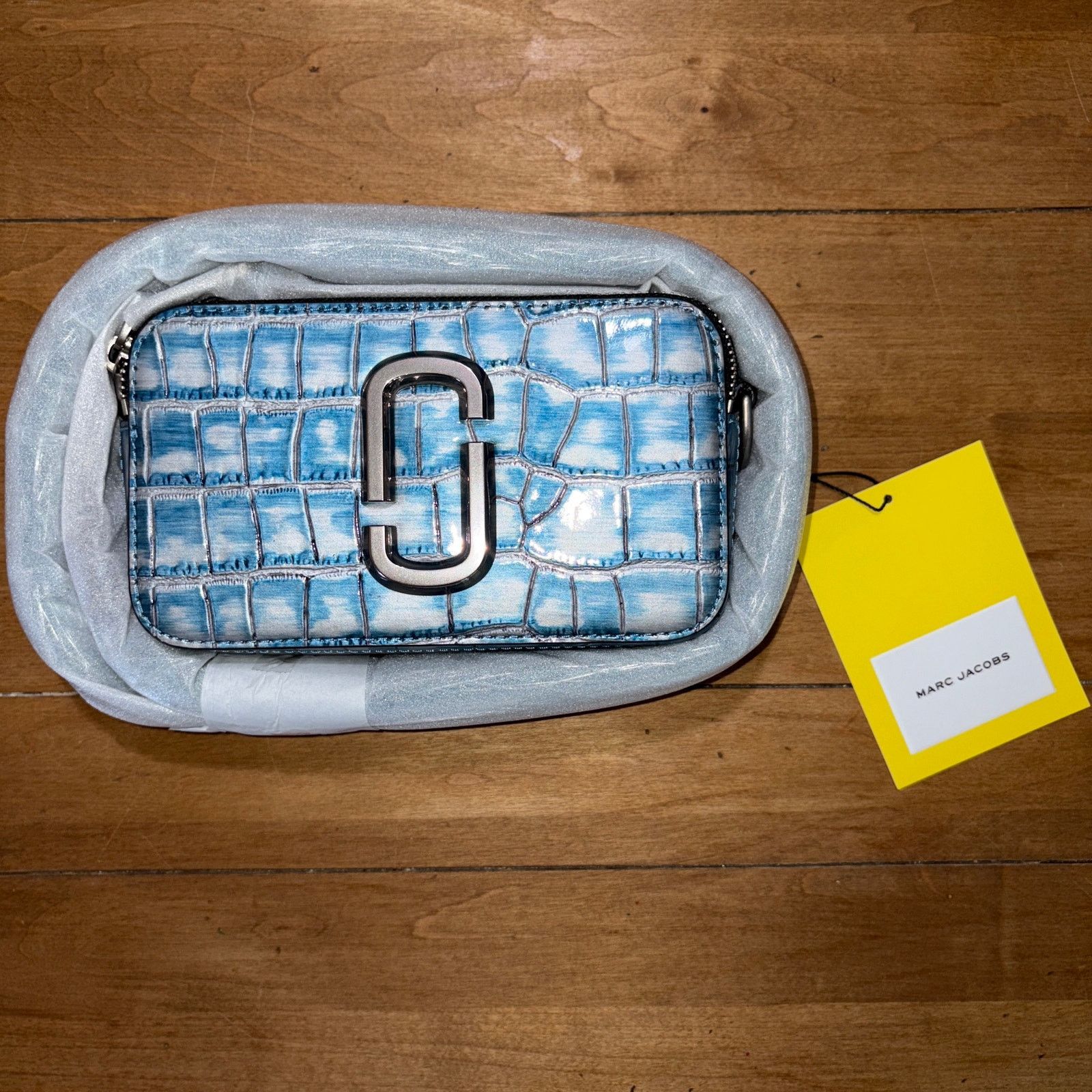 Marc Jacobs Marc Jacobs The Croc-Embossed Snapshot Camera Bag Light Size ONE SIZE - 1 Thumbnail