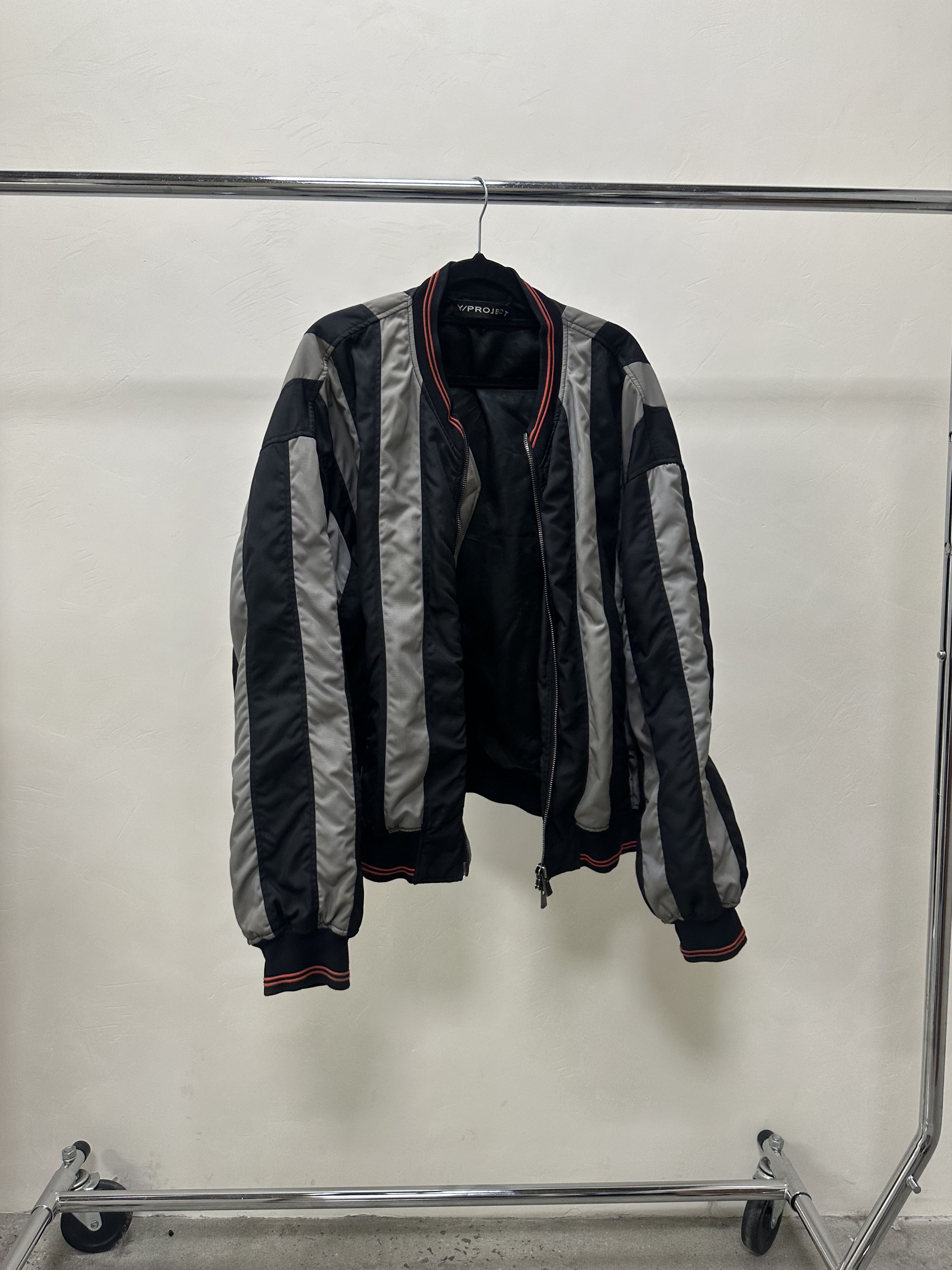 Y/Project Y/Project Striped Bomber 48 Size US M / EU 48-50 / 2 - 3 Thumbnail