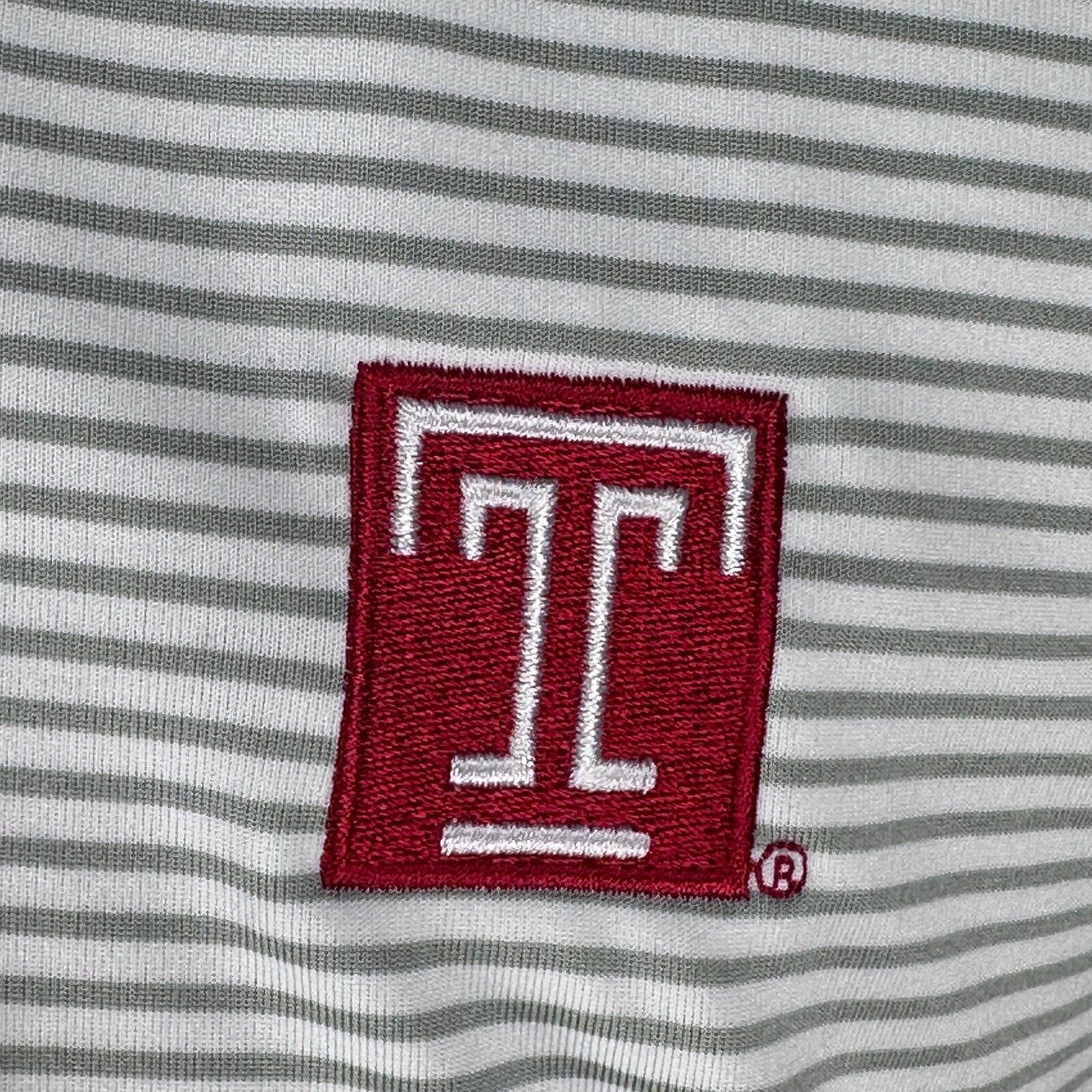 Nike Nike Temple Golf Polo Shirt Men XL White Gray Short Sleeve Size US XL / EU 56 / 4 - 3 Thumbnail