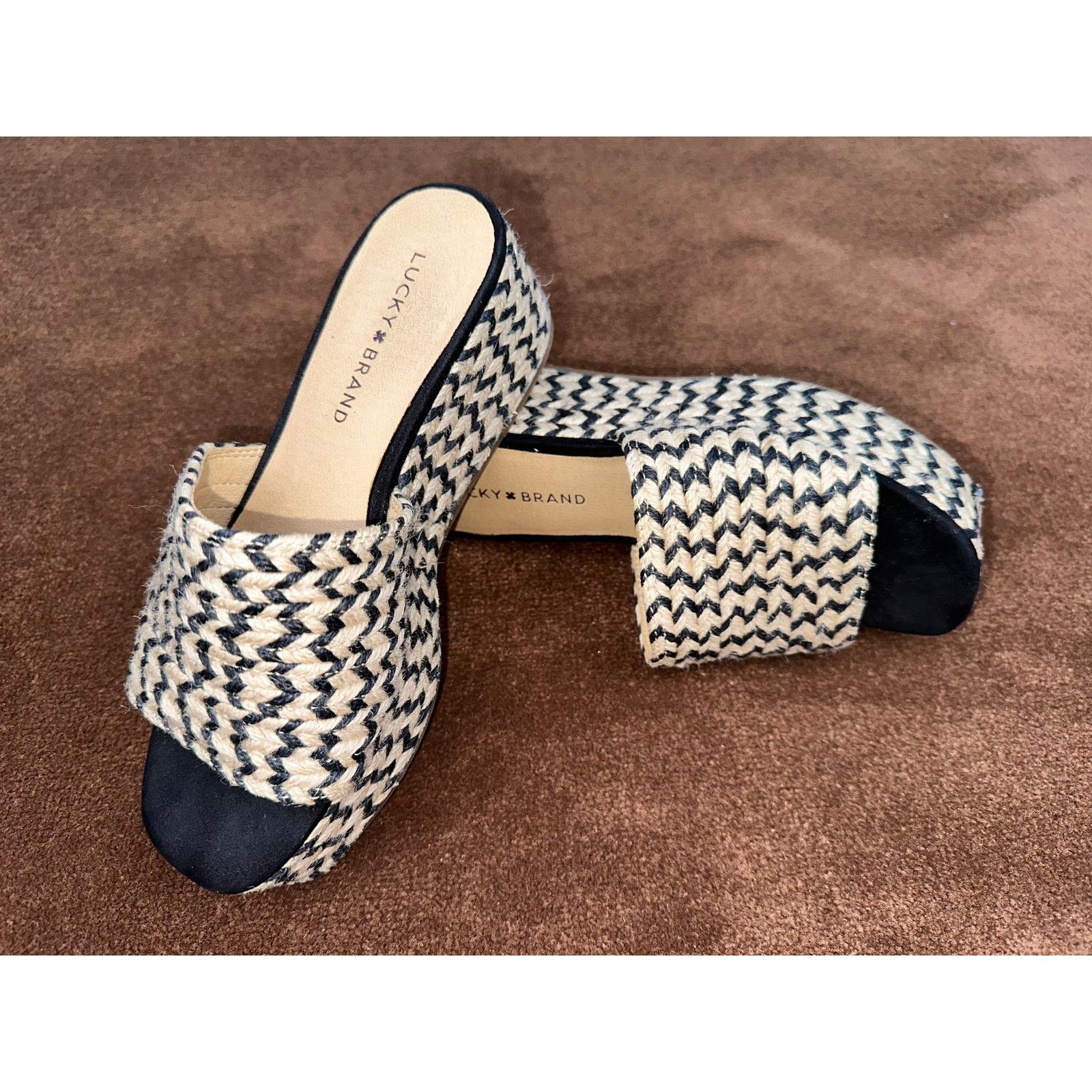 Lucky Brand Lucky Brand Befanni Espadrille Wedge Sandal Size 7 Size US 7 / IT 37 - 1 Thumbnail