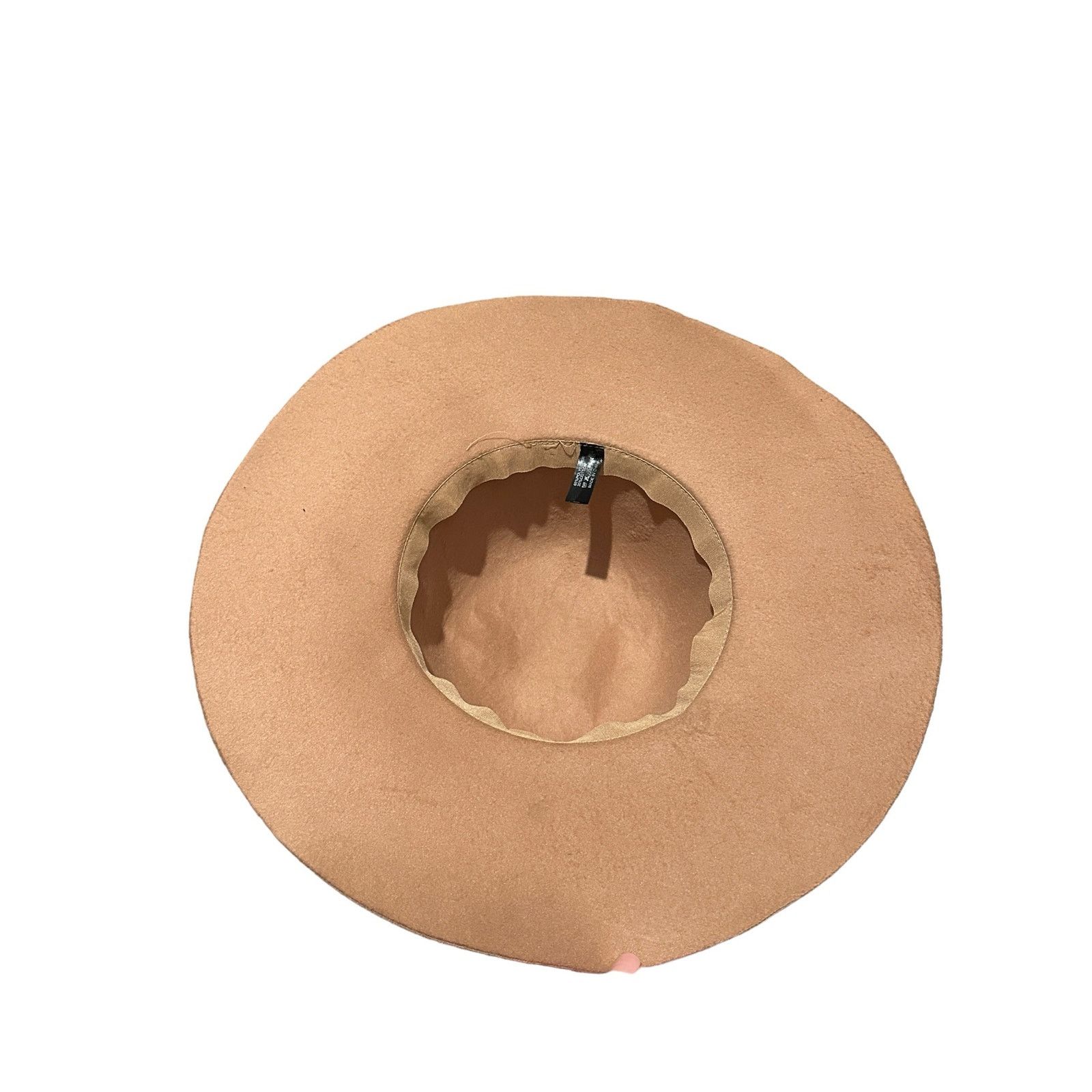 Other Women's Tan with Braid Trim Lightweight Cotton Blend Hat Size ONE SIZE - 6 Thumbnail
