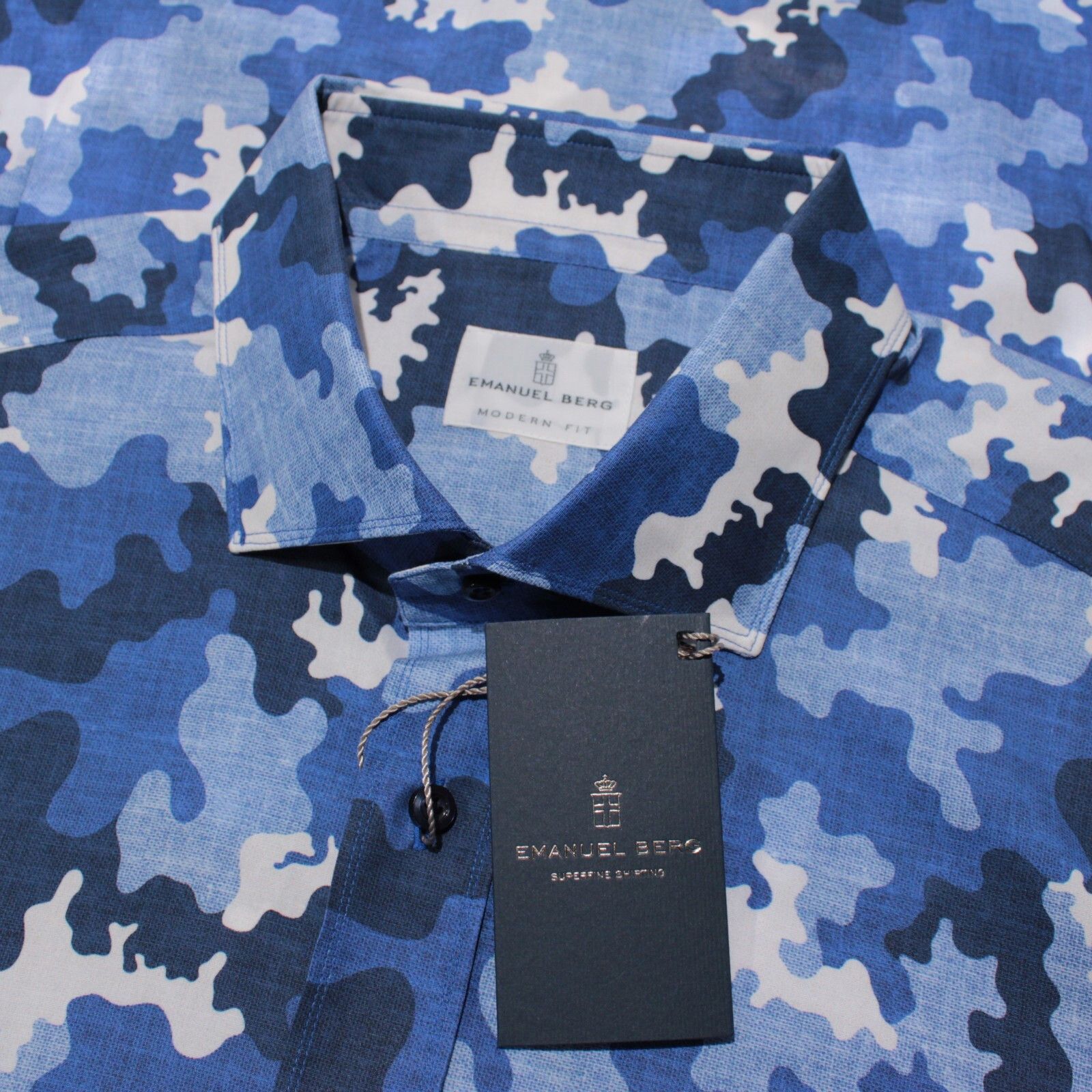 Other Emanuel Berg New with tags Shirt Size XL US In Blue Size US XL / EU 56 / 4 - 1 Thumbnail