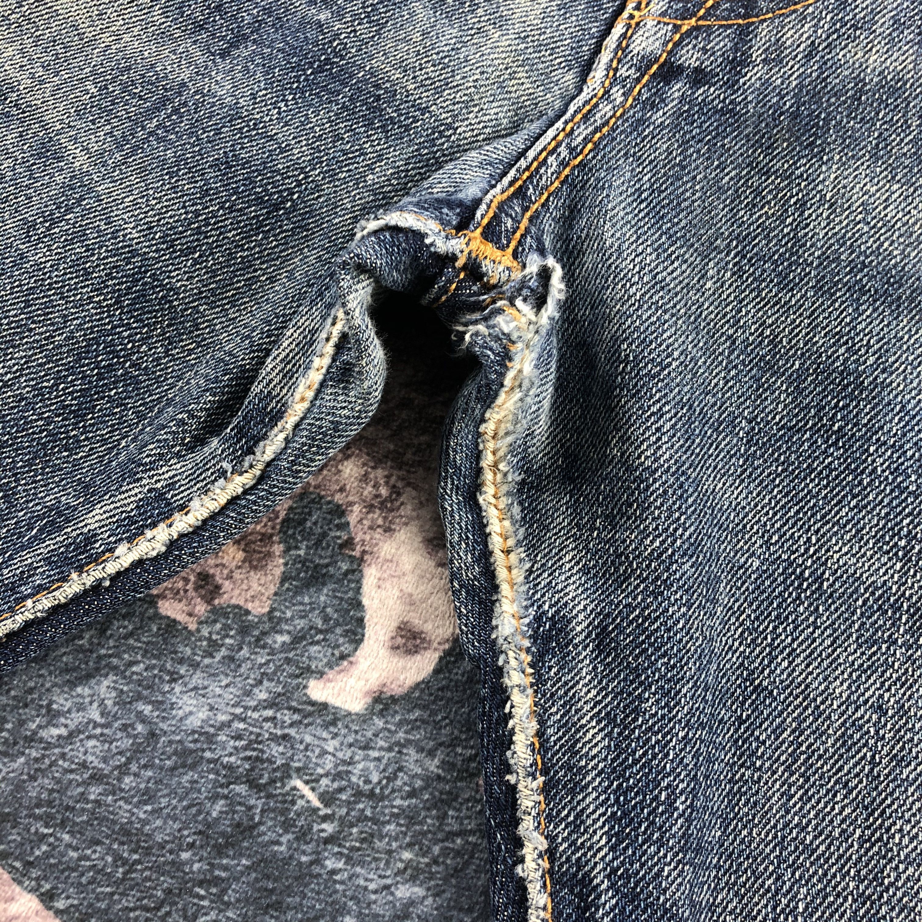 Levi's Vintage Blue Wash Levis 501 Jeans-JM2824 Size US 32 / EU 48 - 12 Thumbnail