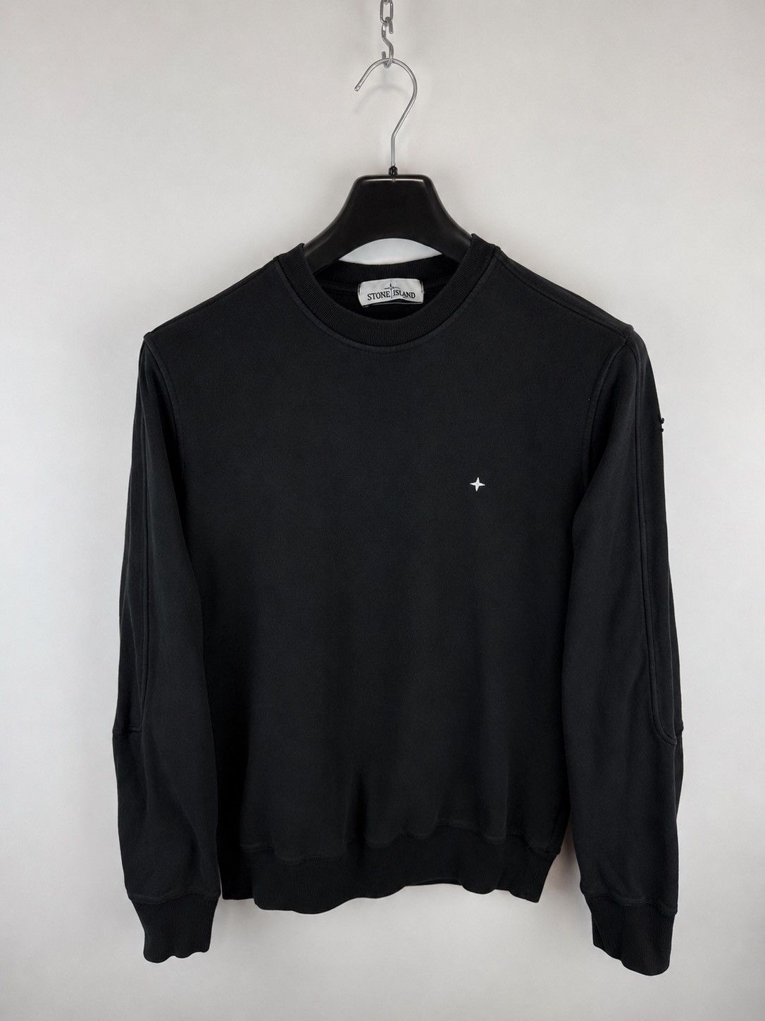 Stone Island Black Stone Island Stellina sweatshirt Size US M / EU 48-50 / 2 - 1 Thumbnail