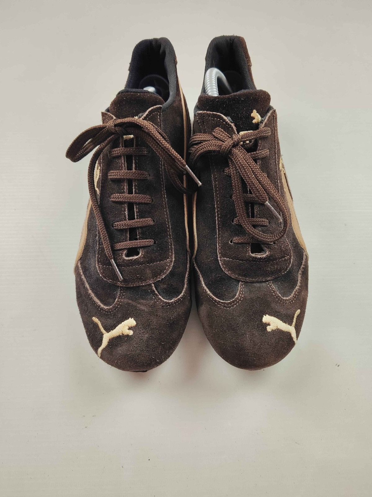 Puma Crazy Insane Vintage Puma Speedcat Brown Low Top Sneakers Size US 6 / IT 36 - 3 Thumbnail