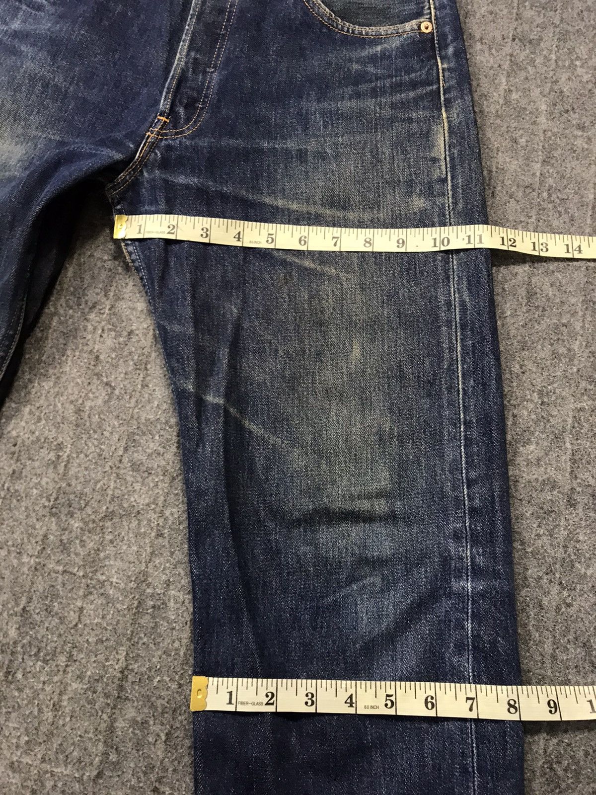Levi's Vintage Clothing Levi's Lot 501 Indigo Denim Jeans Buttonfly Straight Size US 30 / EU 46 - 18 Thumbnail