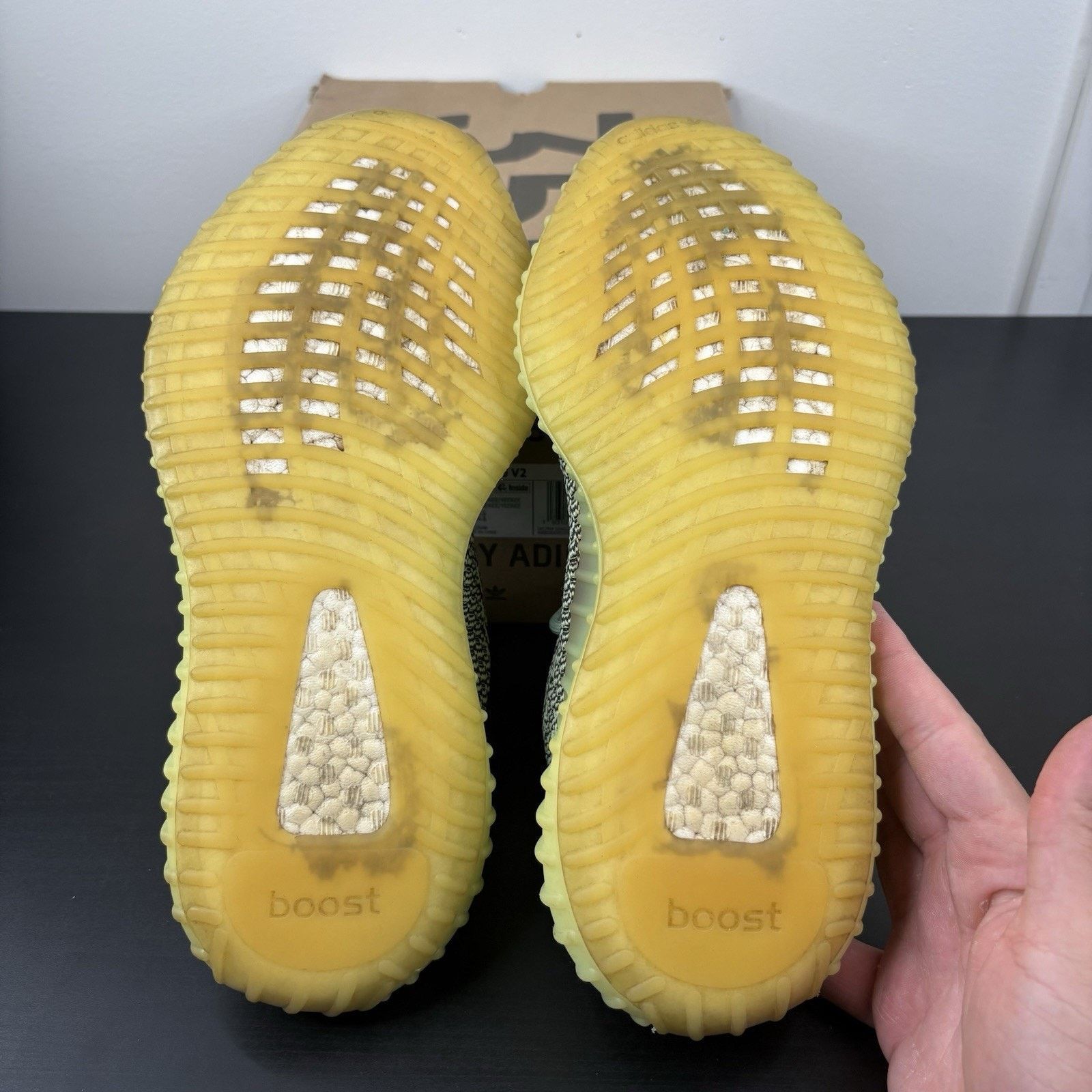 Adidas Size 9 - adidas Yeezy Boost 350 V2 Yeezreel Non-Reflective Size US 9 / EU 42 - 6 Thumbnail
