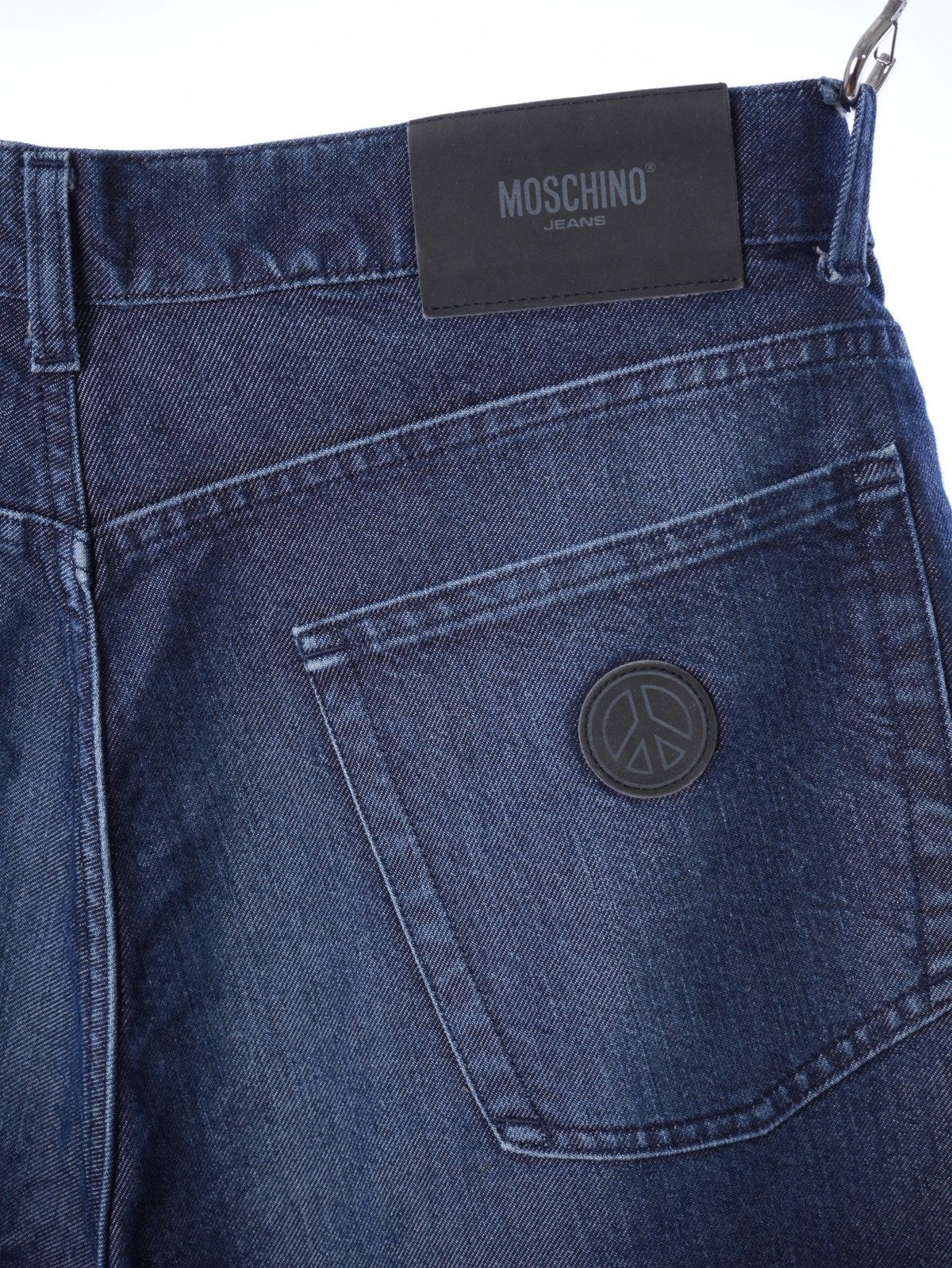 Moschino Love Moschino Distressed Denim Jeans Washed Blue Size US 34 / EU 50 - 3 Thumbnail