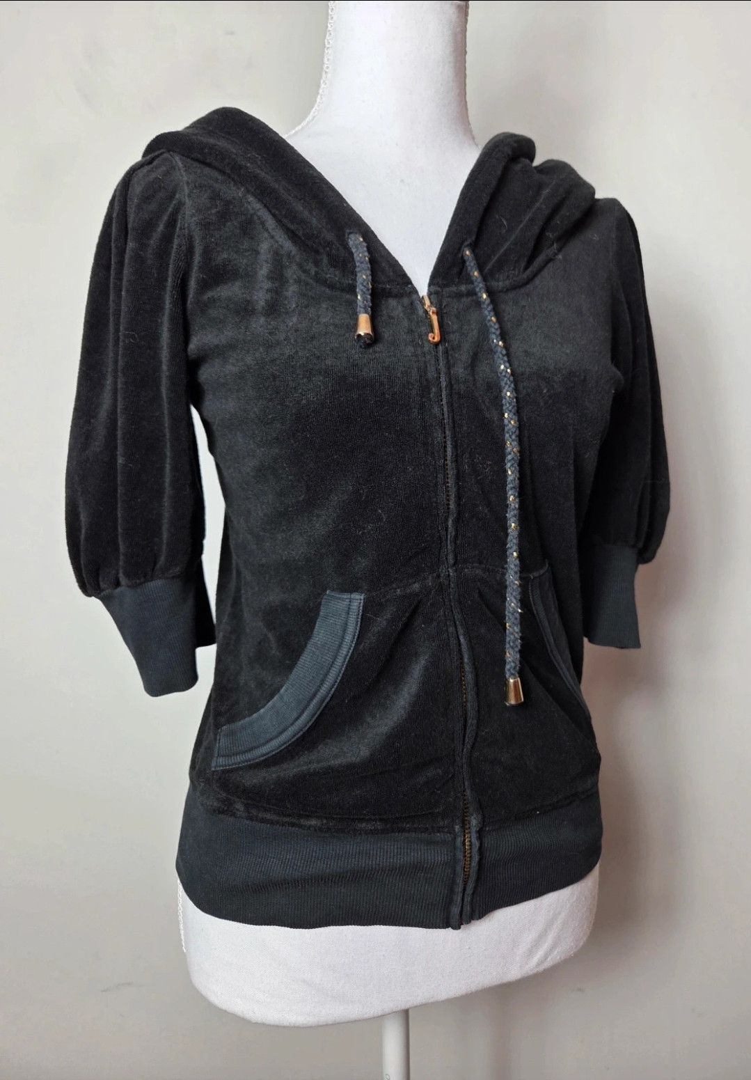 Juicy Couture Juicy Couture vintage Made in USA velour zip Size M / US 6-8 / IT 42-44 - 1 Thumbnail