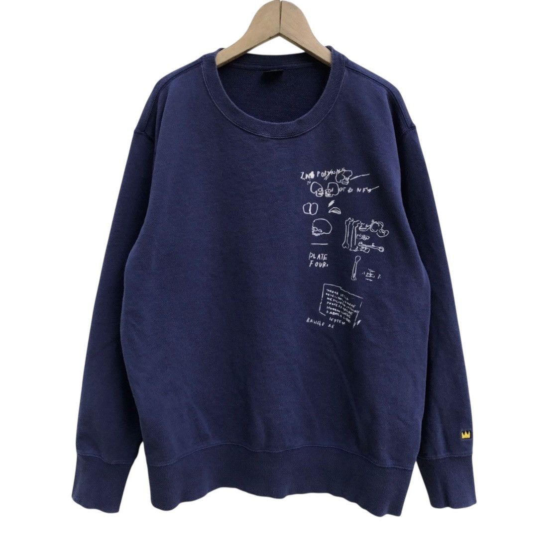 Jean-Michel Basquiat Jean Michel Basquiat JMB Pop Streetwear Art Sweatshirt Size US M / EU 48-50 / 2 - 1 Thumbnail