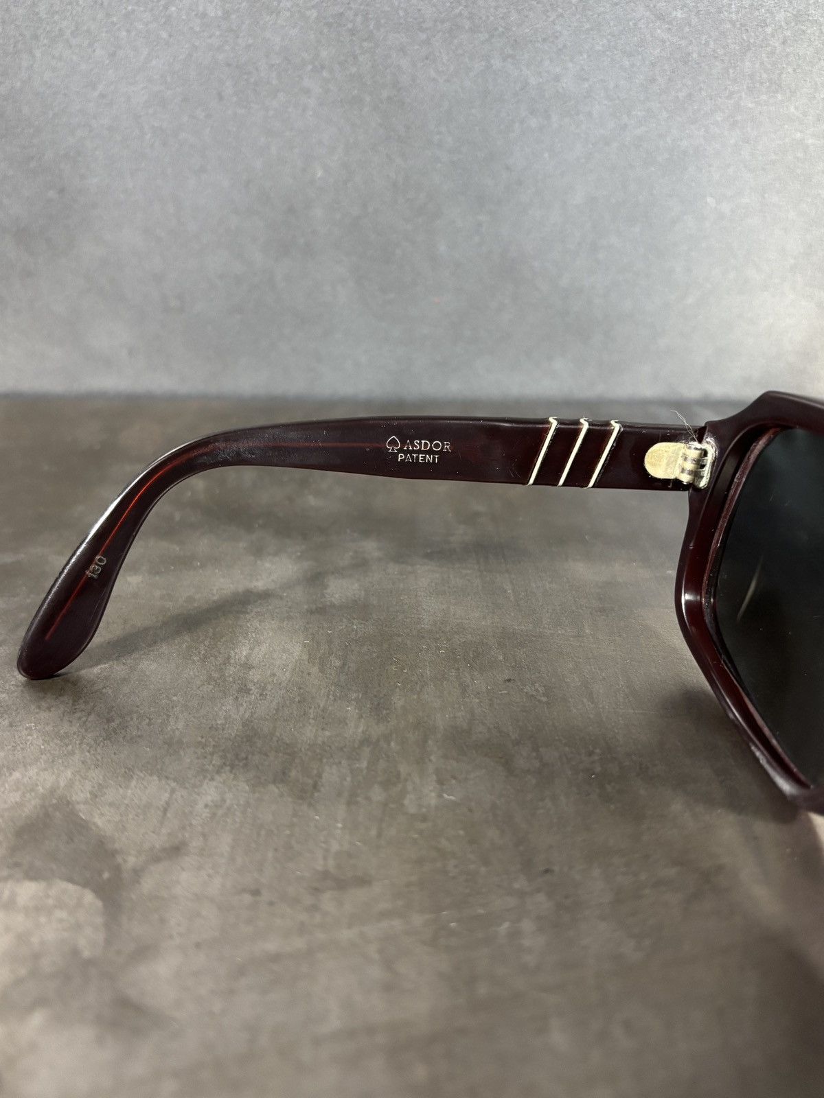 Zephyr 1980s Asdor by Persol Sunglasses Vintage Persol Ratti Pilot Size ONE SIZE - 6 Thumbnail
