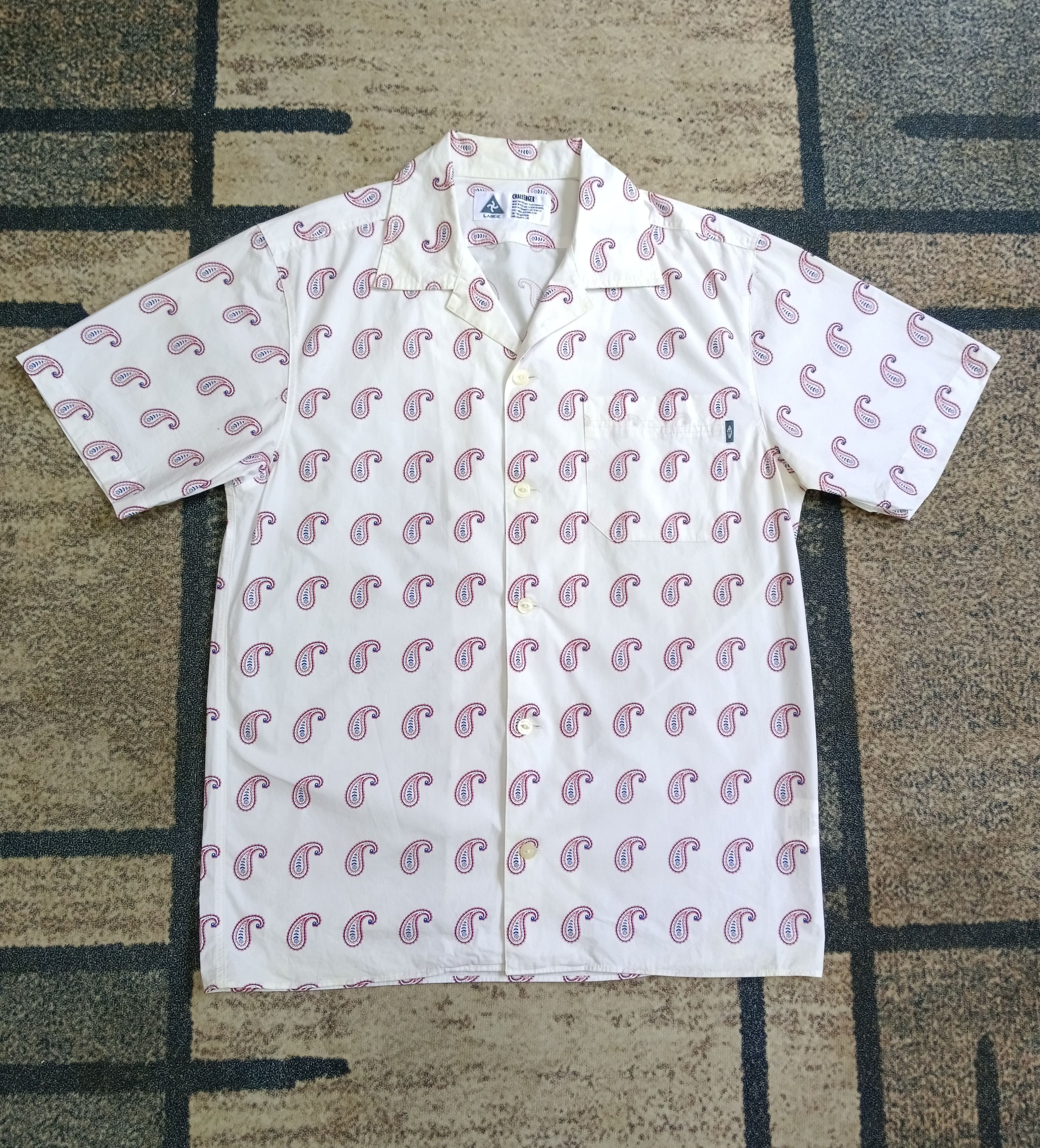 CHALLENGER PAISLEY FULLPRINT CHALLENGGER BUTTON UP Size US M / EU 48-50 / 2 - 2 Thumbnail