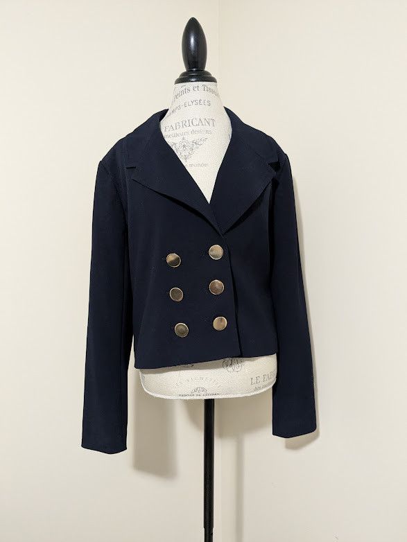 Other A New Day women's double breasted navy blue blazer Size XXL / US 16-18 / IT 52-54 - 4 Thumbnail