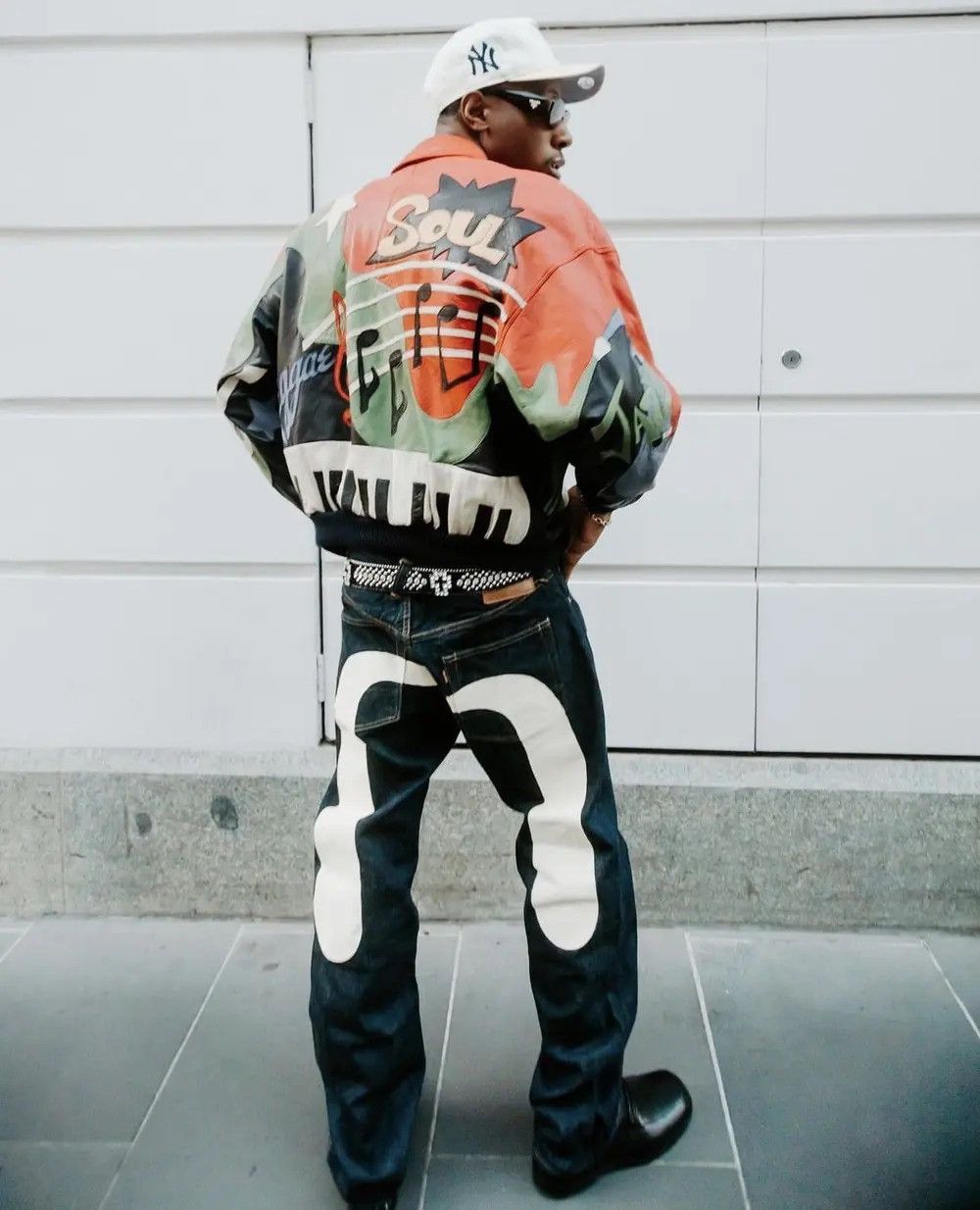 Marc Buchanan × Pelle Pelle Vintage Pelle Pelle 1980s Music Jacket Size US L / EU 52-54 / 3 - 3 Thumbnail