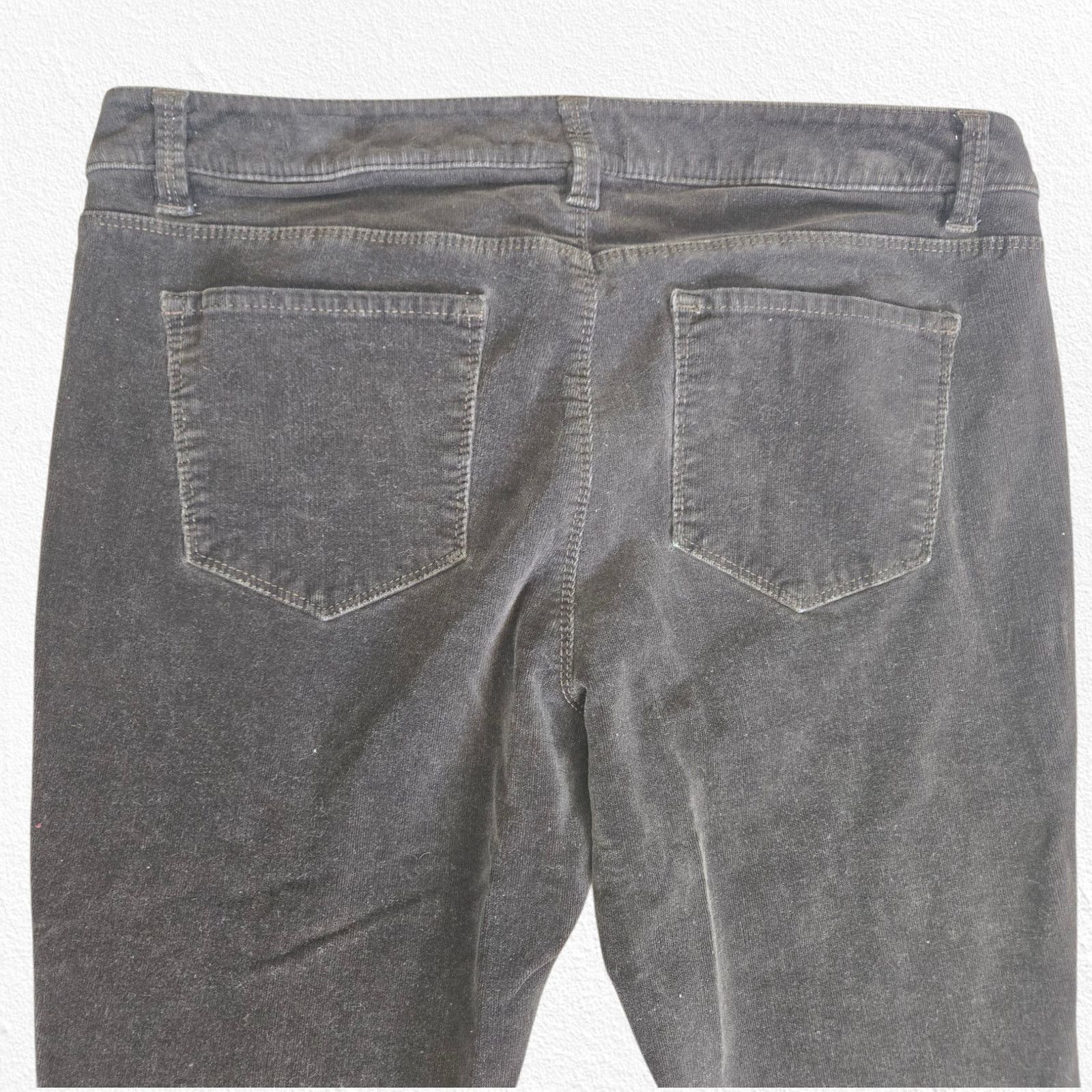 Ann Taylor Ann Taylor Brown Straight Velveteen Pants Size 14P Size 36" / US 14 / IT 50 - 3 Thumbnail