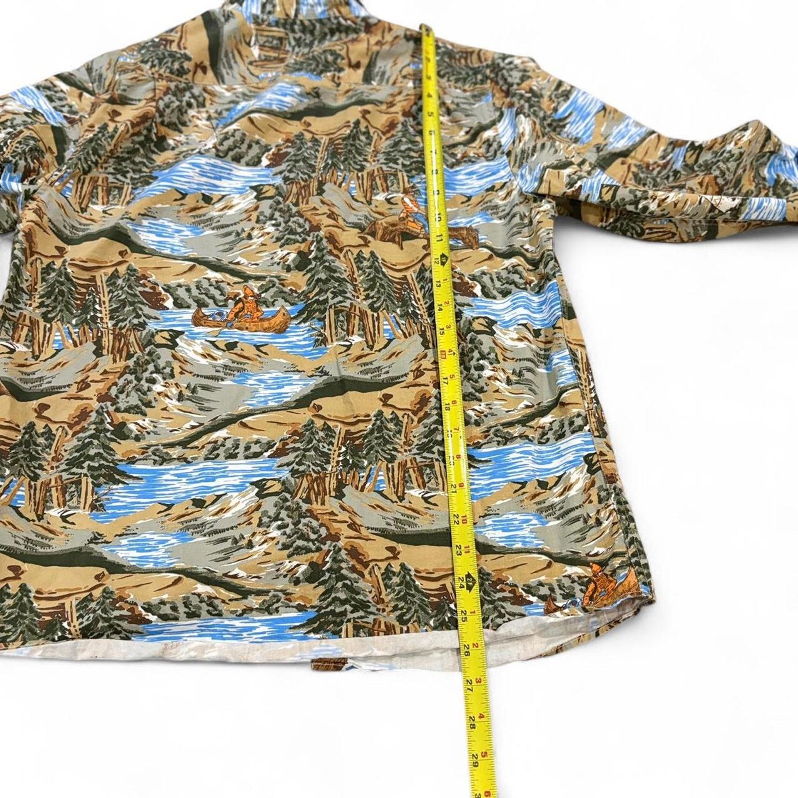Stussy Vintage stussy button up landscape shirt FW/09 medium Size US M / EU 48-50 / 2 - 6 Thumbnail
