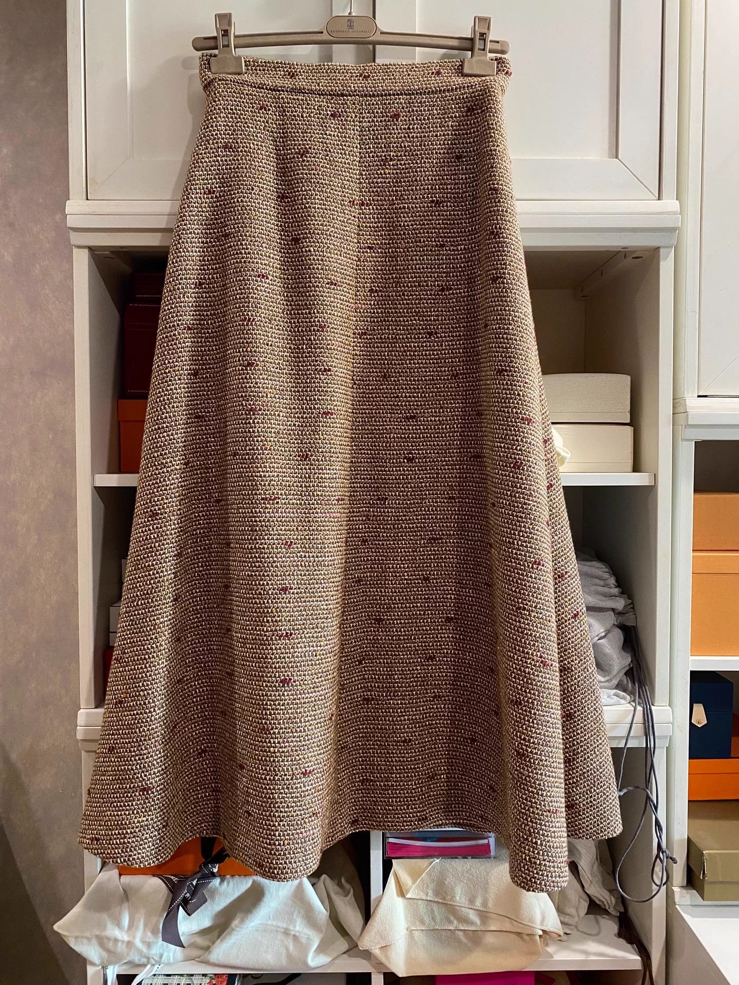 Chanel Chanel Runway Skirt Size 38 Heavy Craftsmanship Size 27" / US 4 / IT 40 - 1 Thumbnail