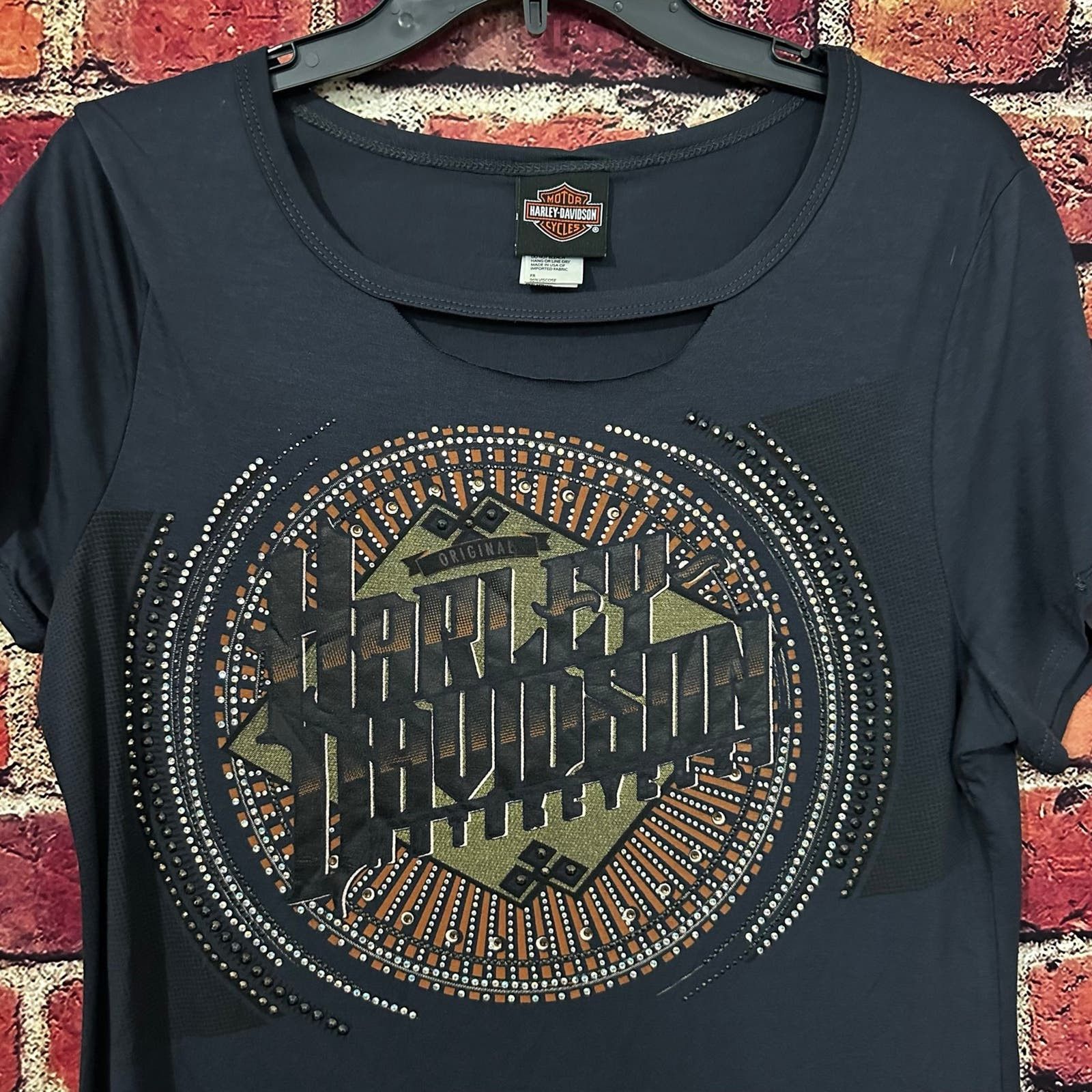 Harley Davidson womens Harley-Davidson t-shirt Size L / US 10 / IT 46 - 2 Thumbnail