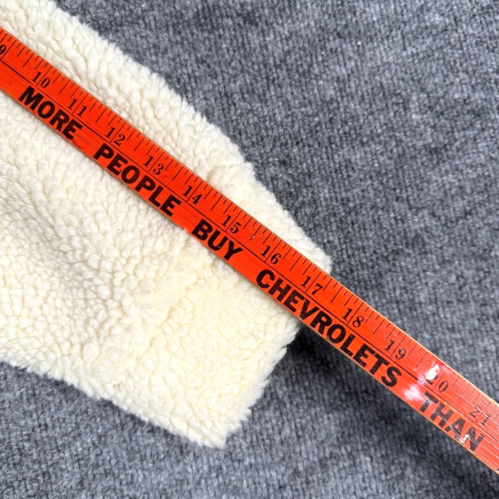 Vintage Womens 2XL Sherpa Fleece Teddy Jacket Shacket Cropped Coat Outdoor Cabincore NWT Size XXL / US 16-18 / IT 52-54 - 5 Thumbnail