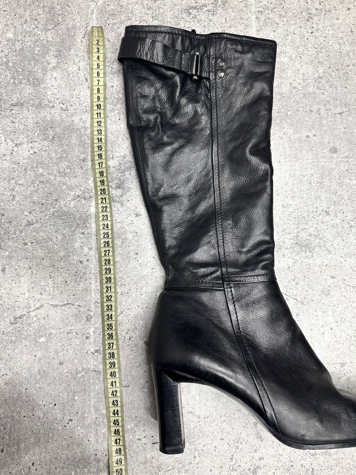 A.S.98 Vintage Leather Hight Heels Leather AS 98 Guidi Style Rare Size US 9 / EU 42 - 18 Thumbnail