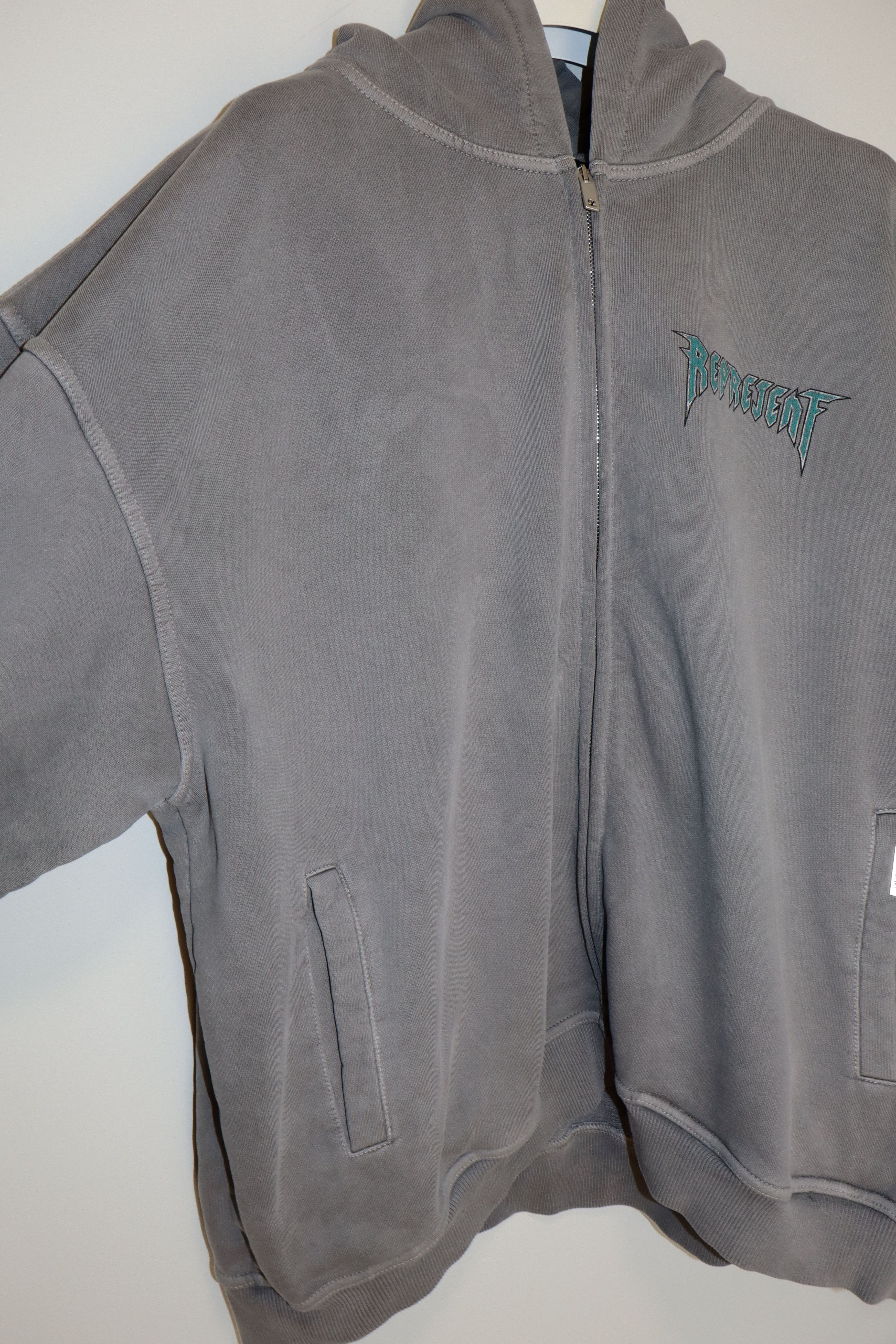 Represent Clo. Rock logo zip up hoodie Size US XL / EU 56 / 4 - 10 Thumbnail