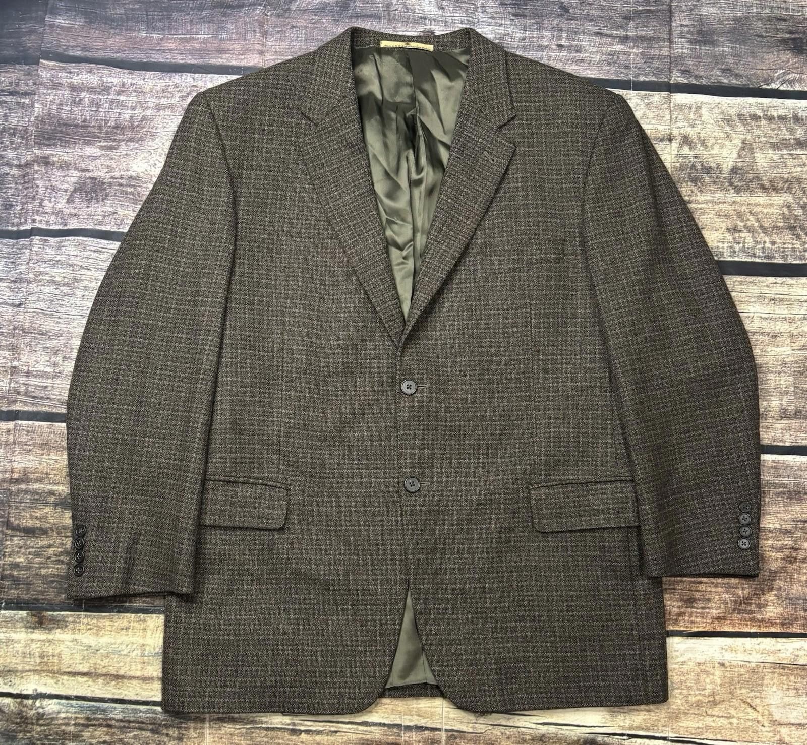 Bloomingdale's Joseph Abboud for Bloomingdales Blazer Jacket Mens 44R Wool Size 44R - 1 Thumbnail