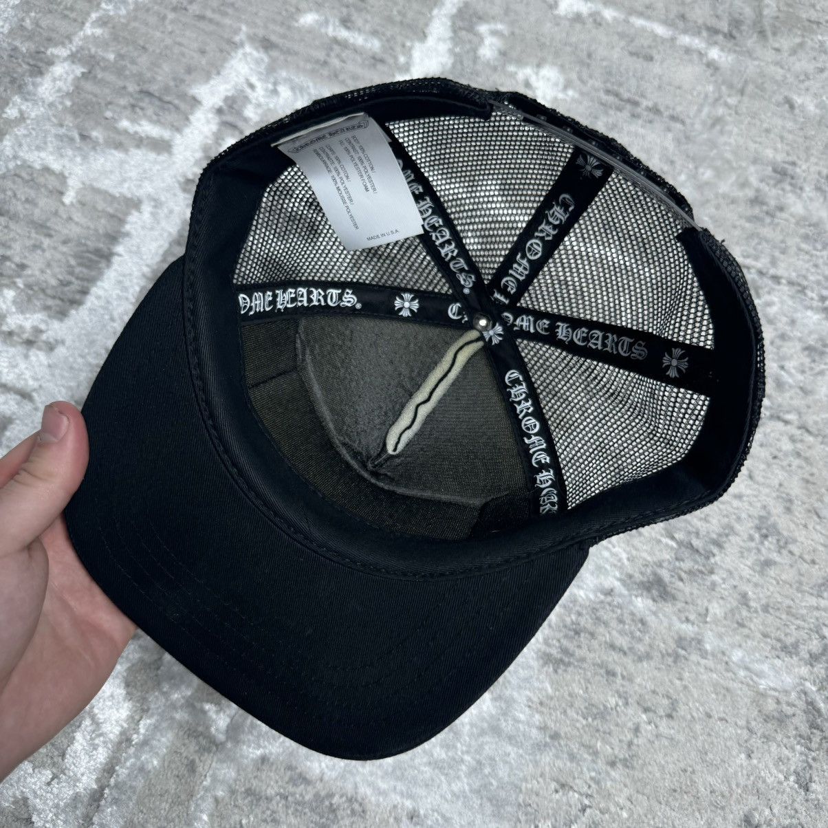 Chrome Hearts CH Las Vegas exclusive trucker hat ‘black’ Size ONE SIZE - 8 Thumbnail
