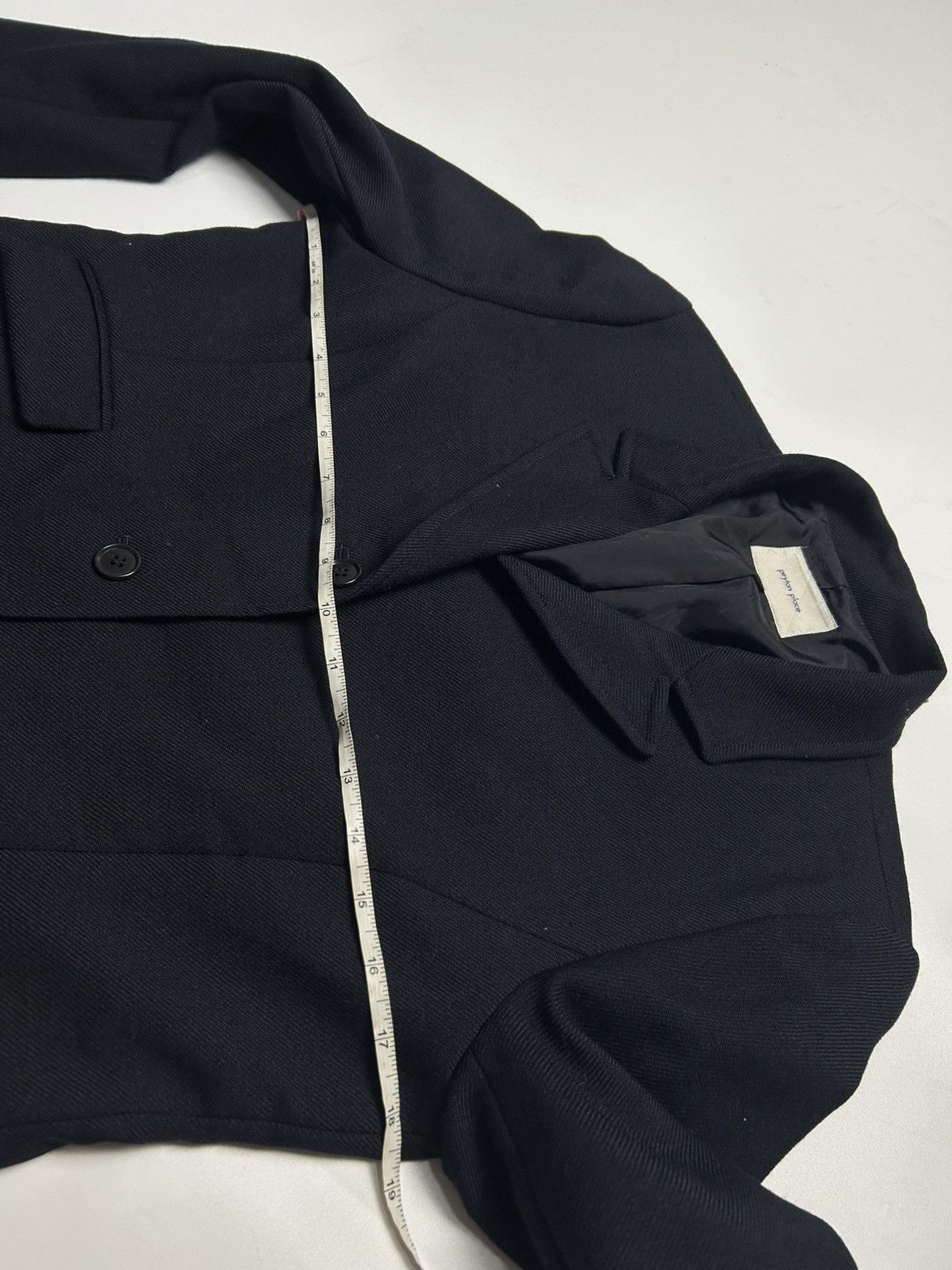 Japanese Brand × PPFM PEYTON PLACE SINGLE BREAST BLAZER Size 36R - 4 Thumbnail