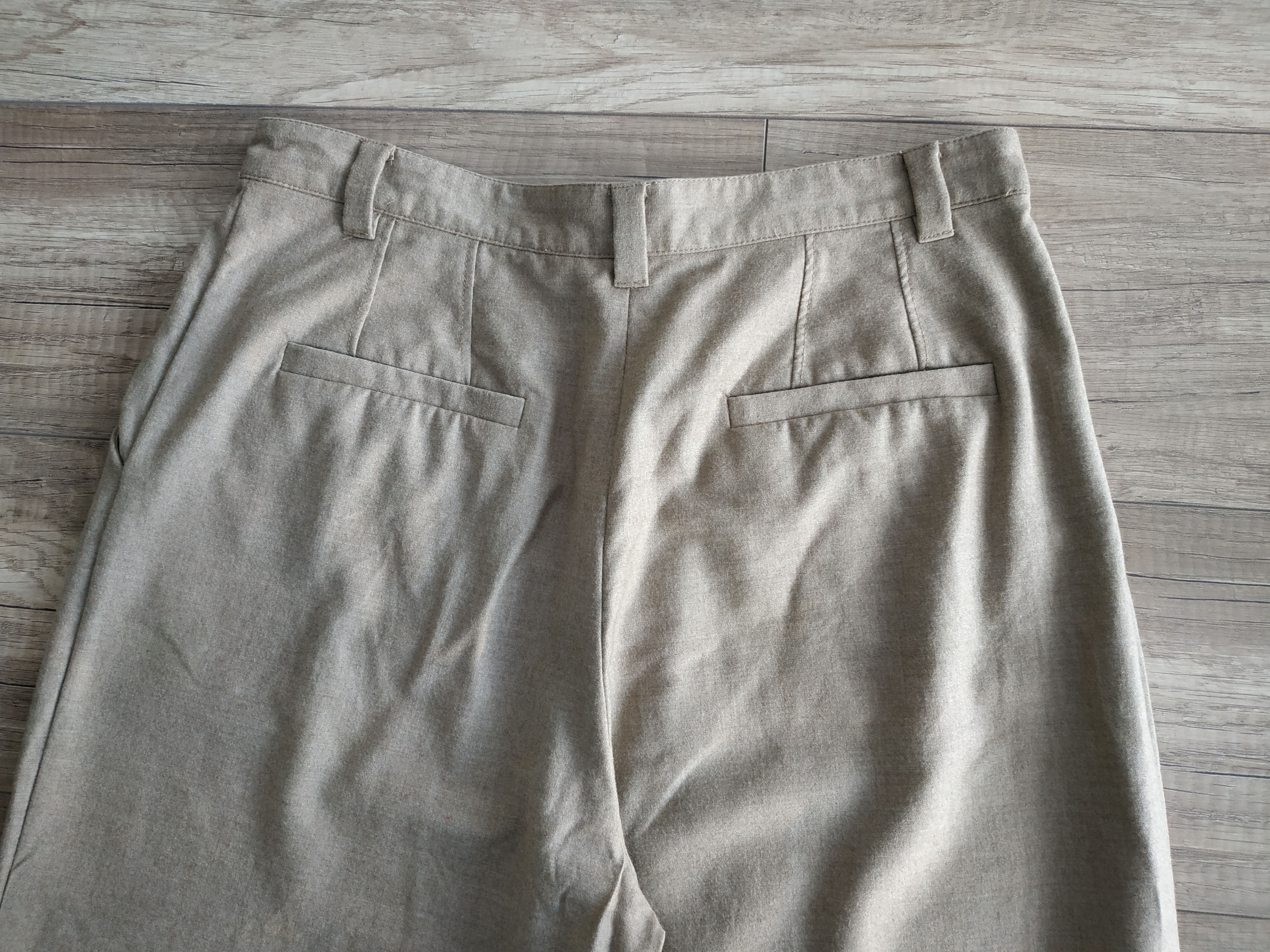 A.P.C. × Designer A.P.C. Paris Women's Wool Beige Chino Pants, s. 42 (XL) Size 30" / US 8 / IT 44 - 9 Thumbnail