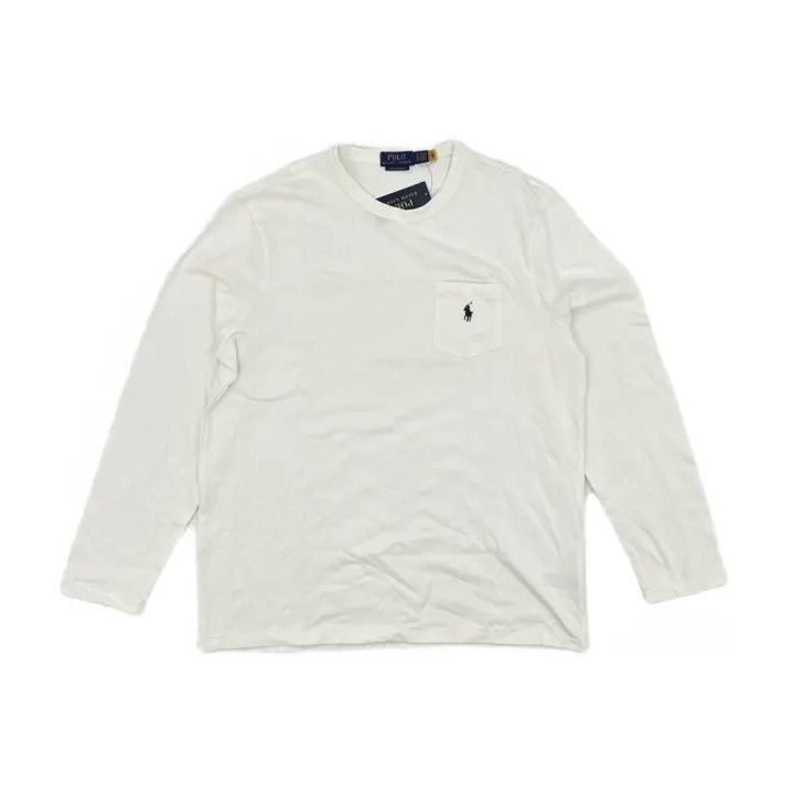 Polo Ralph Lauren Polo Ralph Lauren White Long-Sleeve T-Shirt Size US XS / EU 42 / 0 - 1 Thumbnail