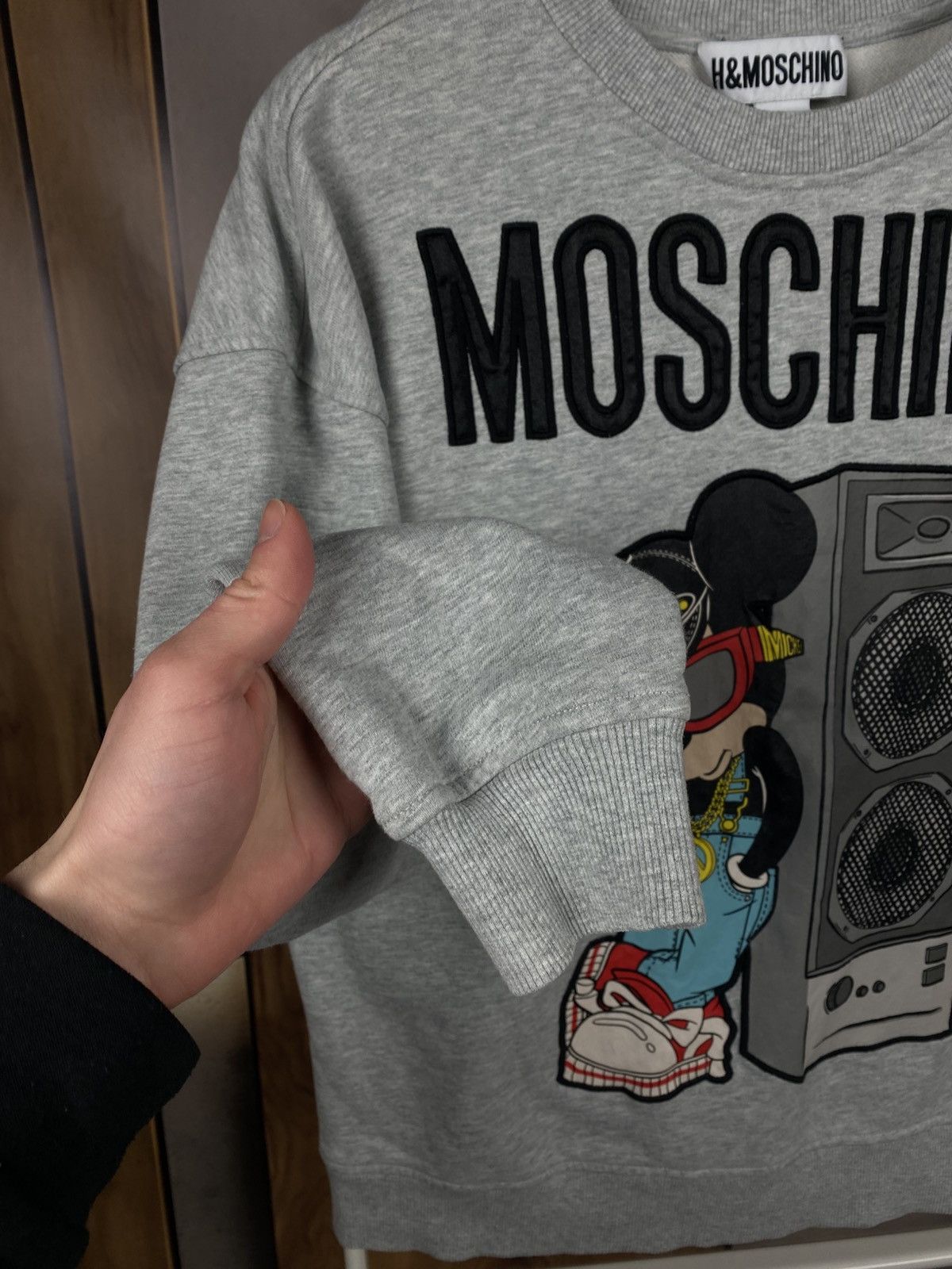 H&M × Moschino 🐭Swetshirt H&M Moschino Disney Mickey Mouse Tee🐭 Size US S / EU 44-46 / 1 - 4 Thumbnail