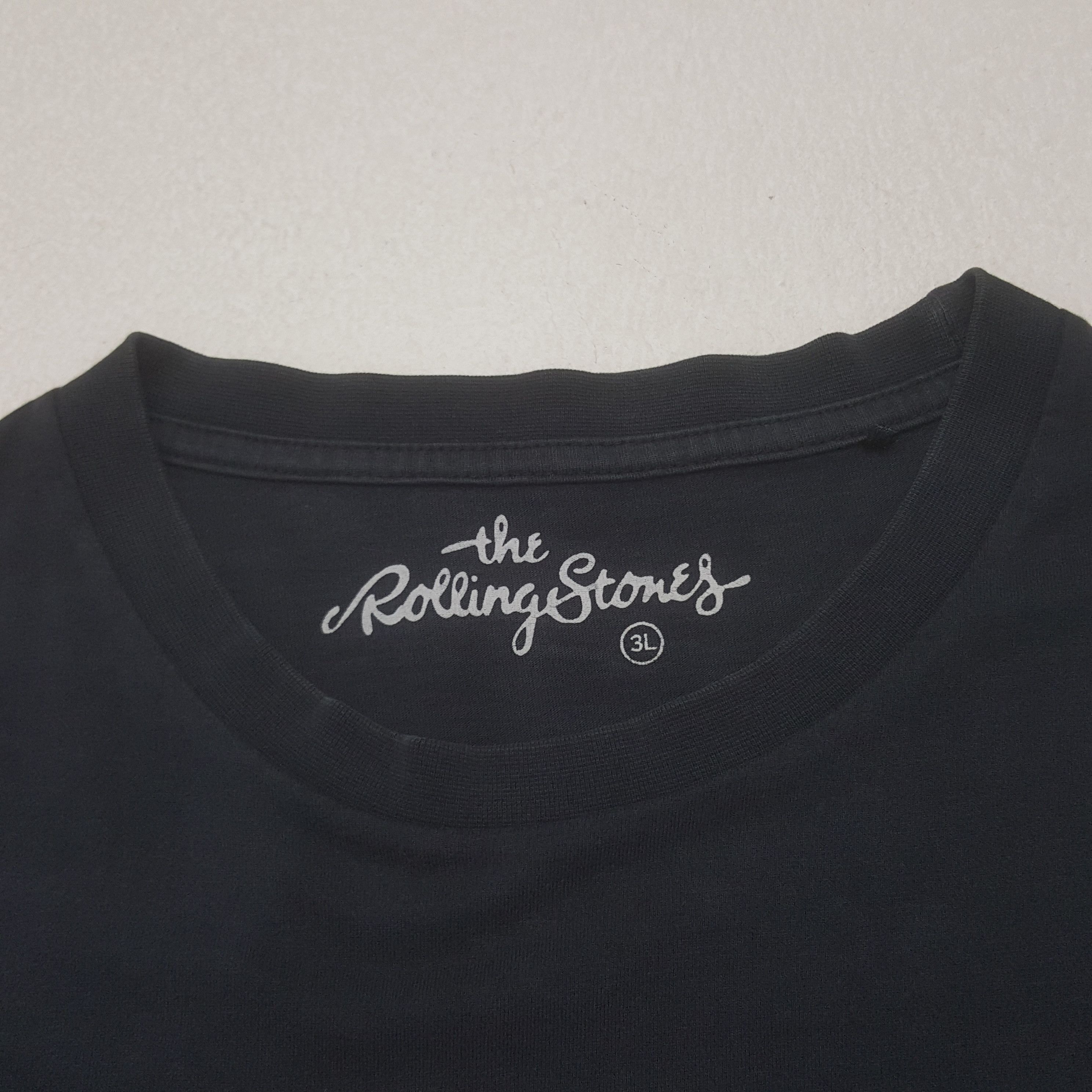 The Rolling Stones × Vintage Vintage The Rolling Stones American Rock Band Tshirt Size US L / EU 52-54 / 3 - 4 Thumbnail