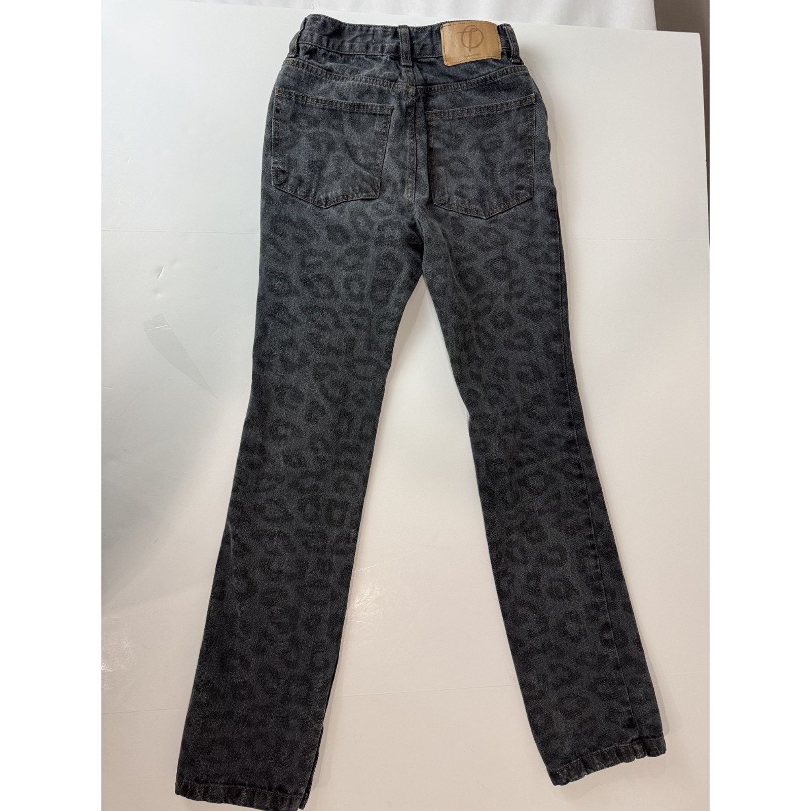 Other The Open Product Leopard Print Jeans Snap Straight Korea 1 Size 25" / US 0 / IT 36 - 9 Thumbnail