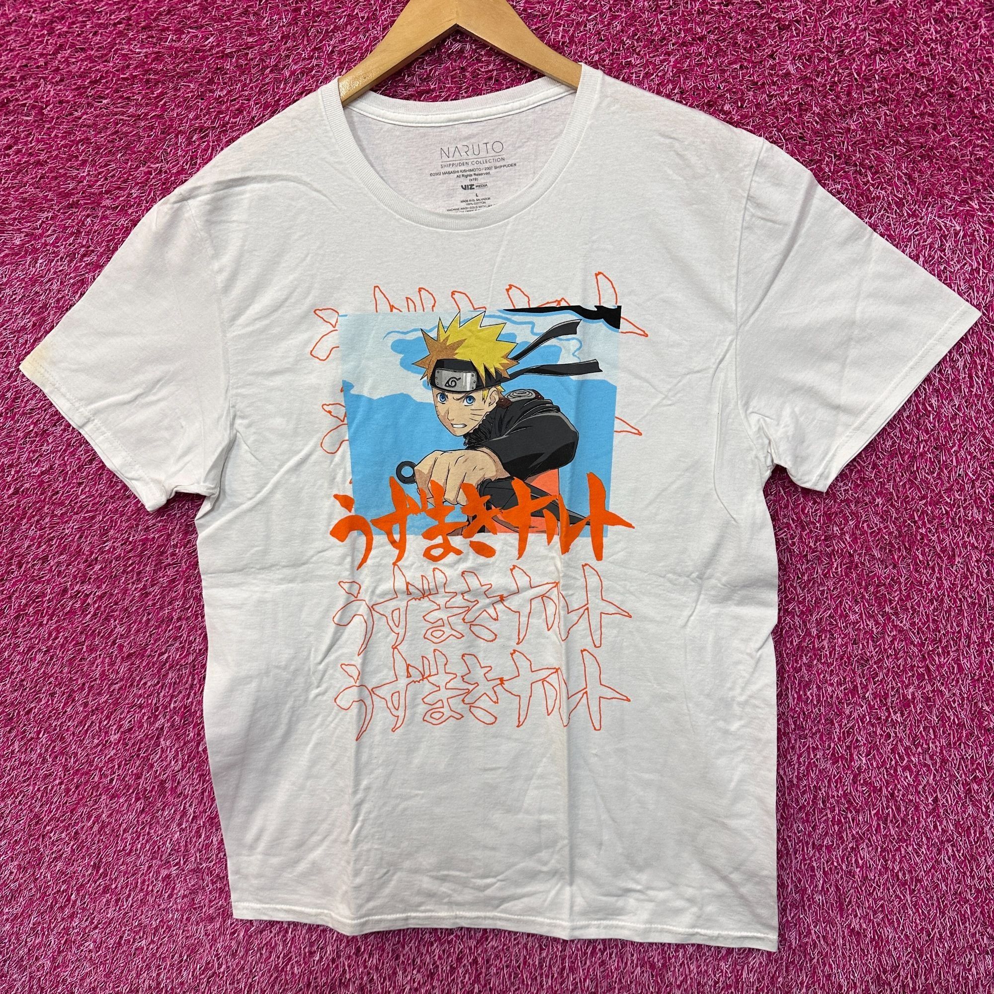Anime Naruto Uzumaki Hidden Leaf Hero Naruto Shippuden Anime Tee L Size US L / EU 52-54 / 3 - 1 Thumbnail
