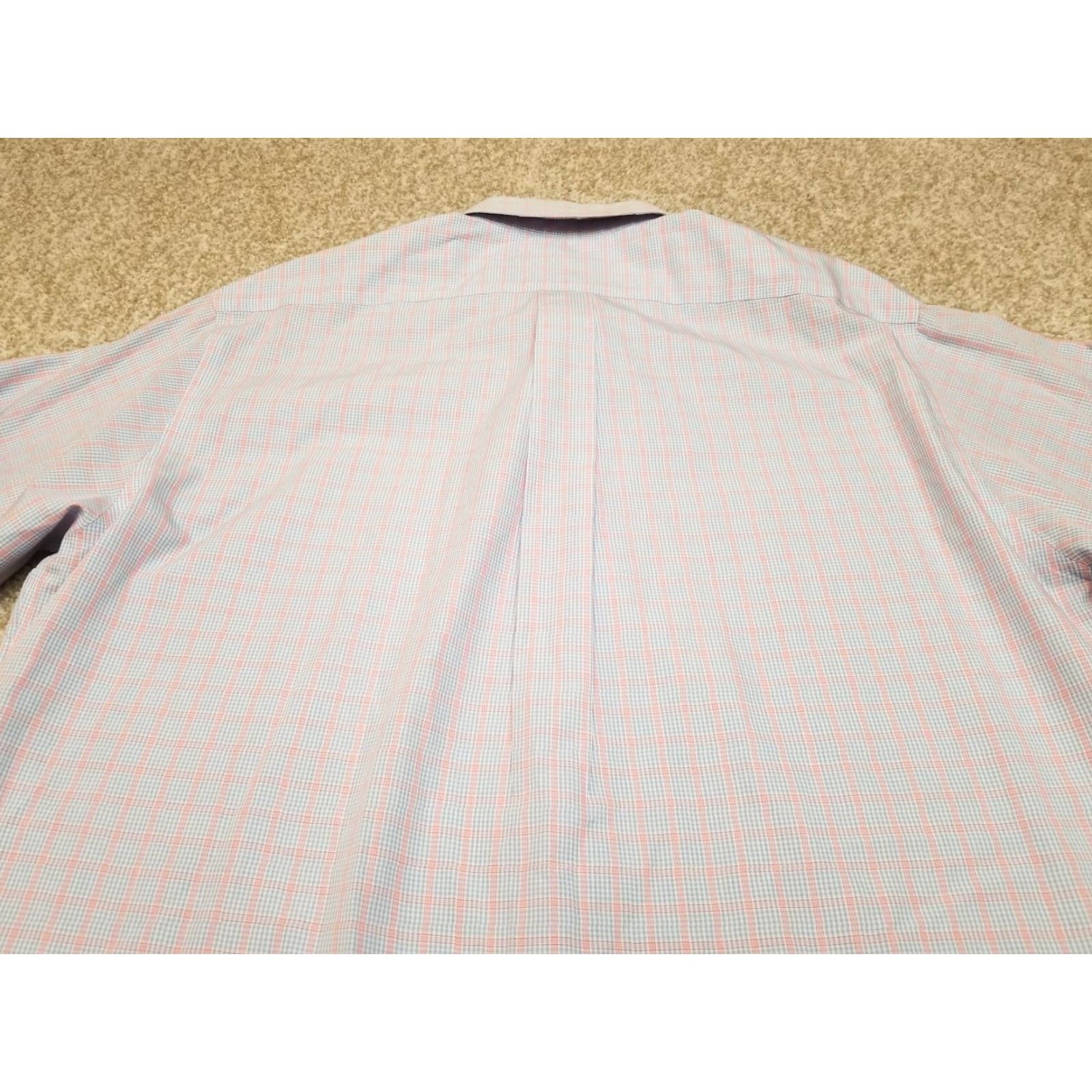 Brooks Brothers Brooks Brothers Shirt Mens 16.5 Blue Pink Check 100% Cotton Long Sleeve Casual Button-Up Shirt Mens Regular Size US XL / EU 56 / 4 - 6 Thumbnail