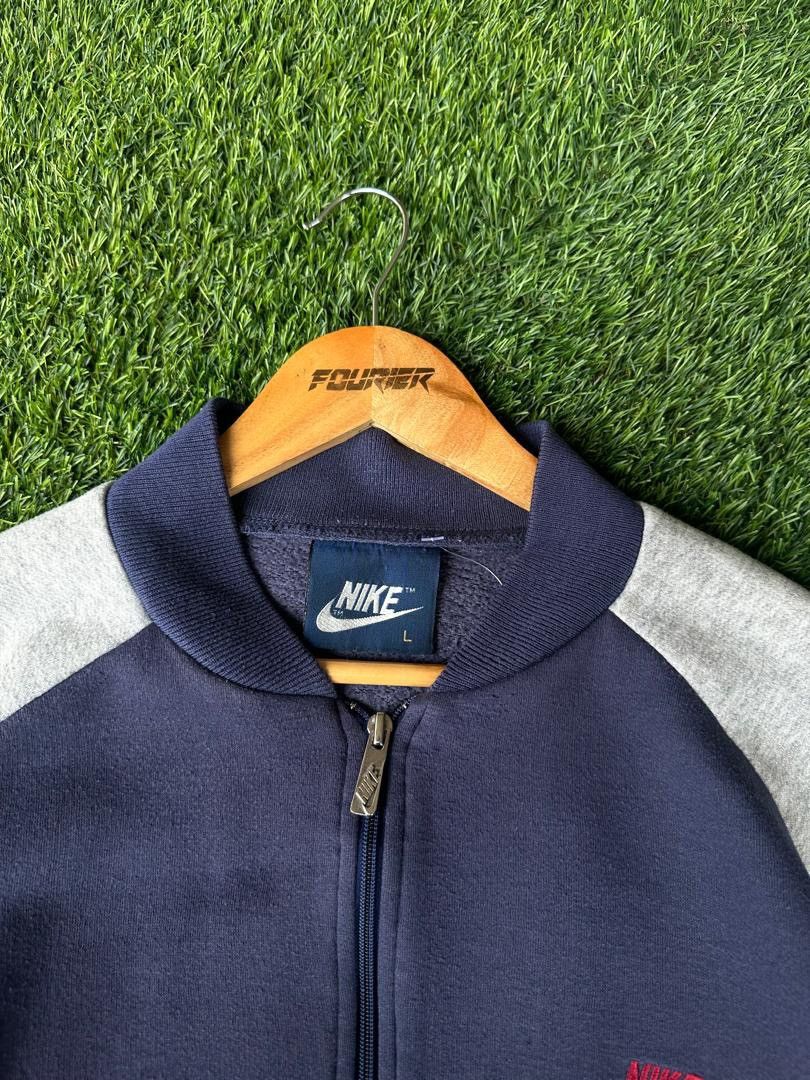 Vintage VINTAGE NIKE HALFZIPPER Size US L / EU 52-54 / 3 - 3 Thumbnail