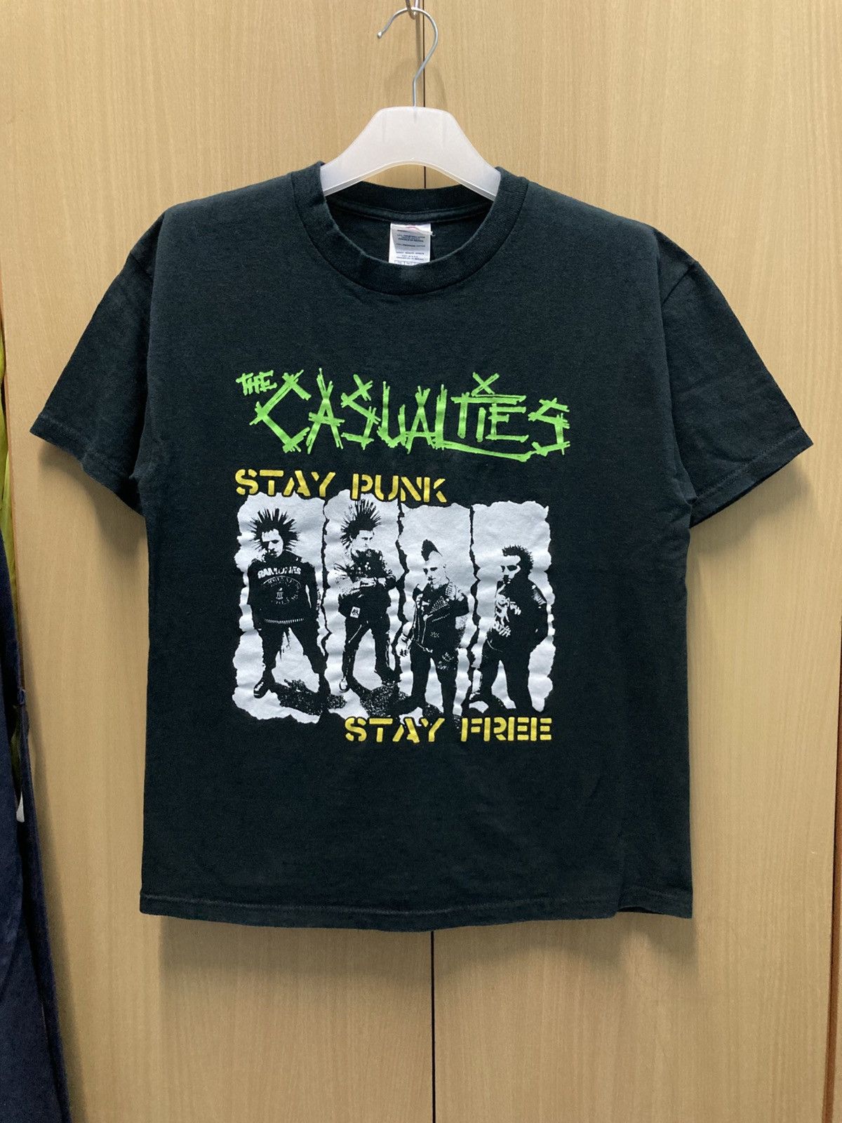 Band Tees The Casualties “Stay Punk Stay Free” Size US M / EU 48-50 / 2 - 1 Thumbnail