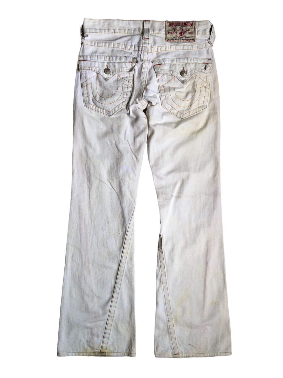 True Religion True Religion Joey low rise spiral cut flared jeans Size US 32 / EU 48 - 2 Thumbnail
