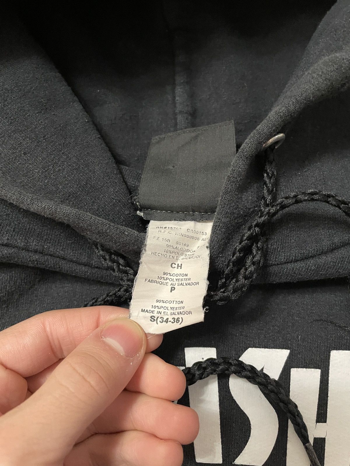 Thrasher × Vintage Crazy Vintage Boxy Y2K Faded Black Thick Thrasher Hoodie Size US S / EU 44-46 / 1 - 6 Thumbnail