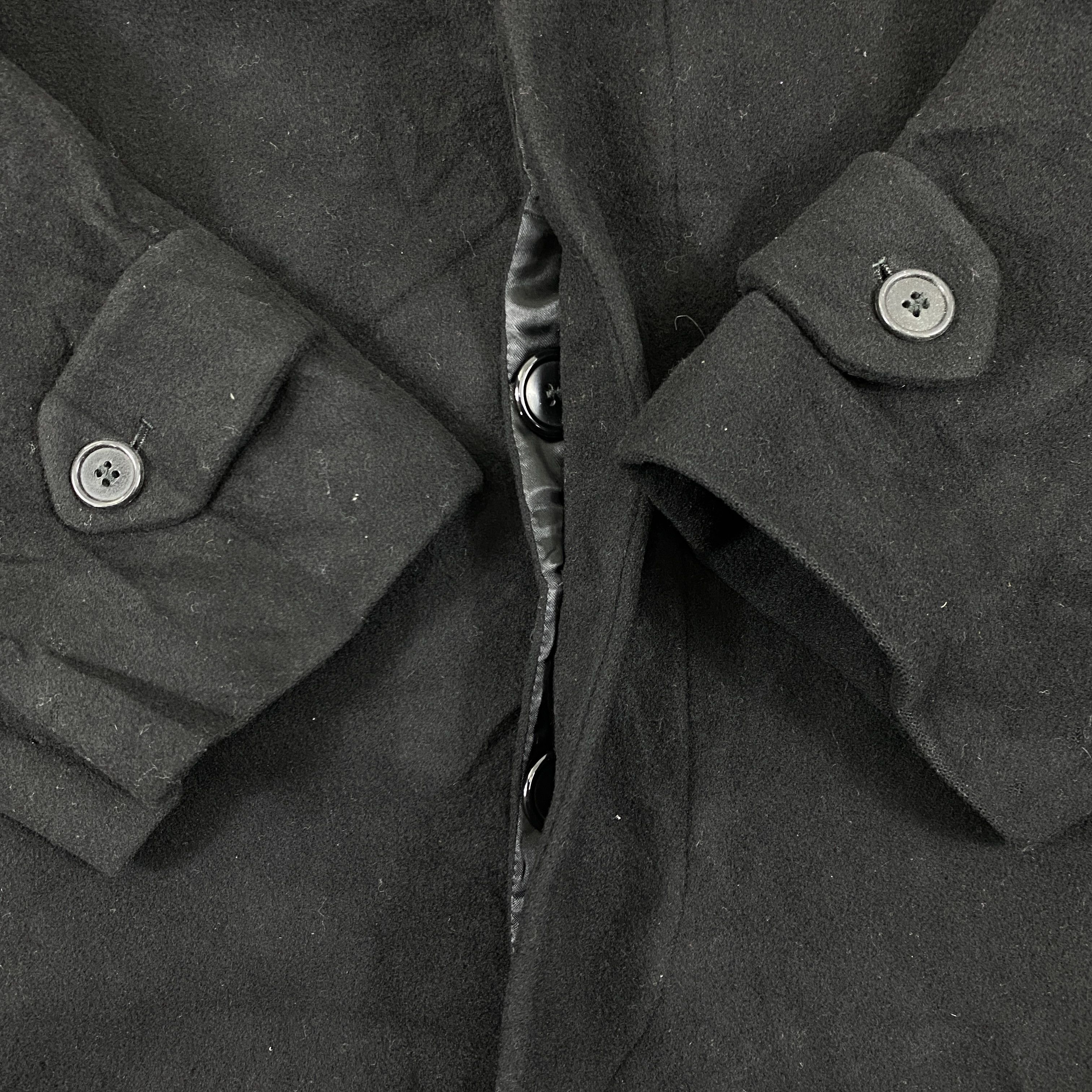 Fendi FENDI WOOL LONG COAT MADE IN ITALY - J446 Size US L / EU 52-54 / 3 - 3 Thumbnail