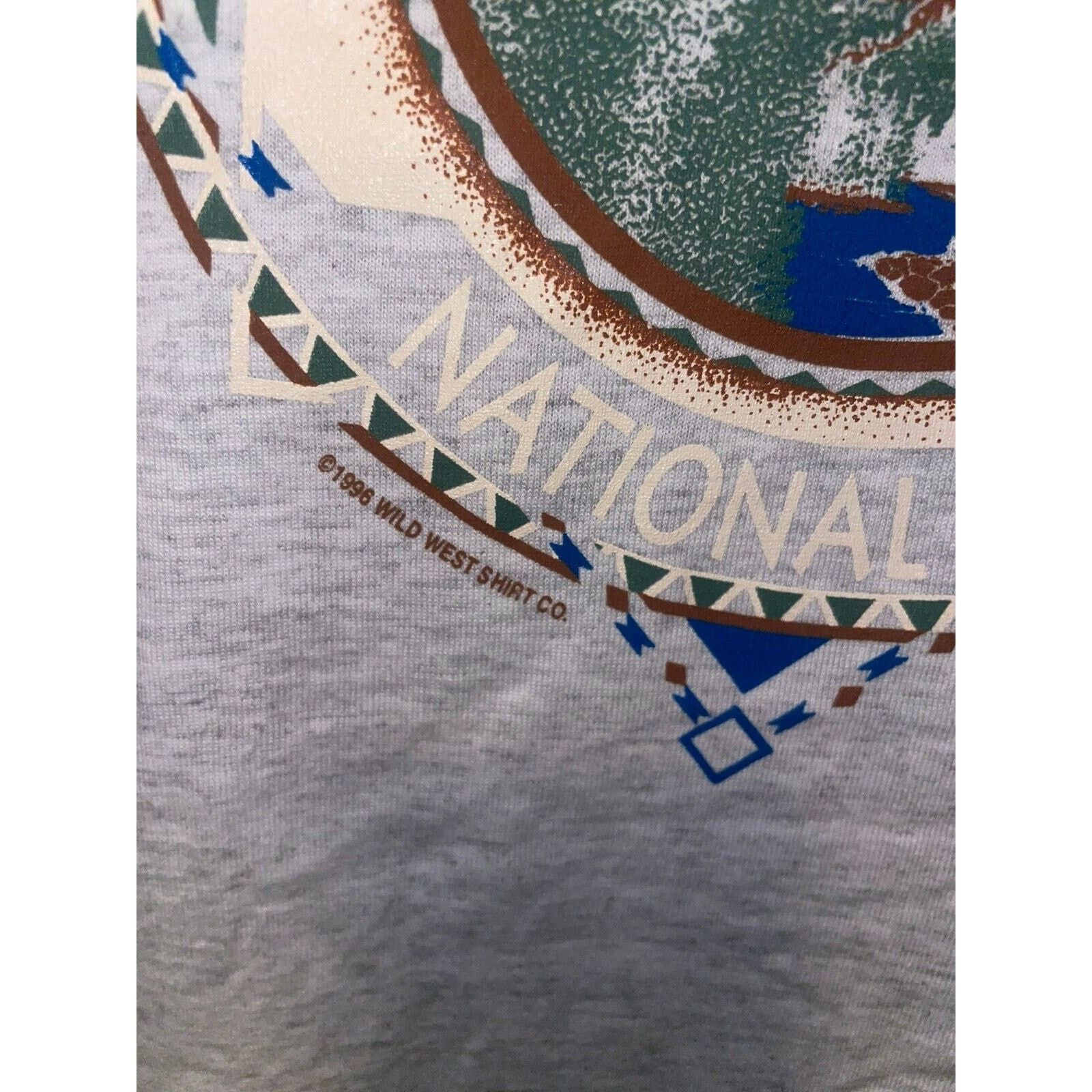 Jerzees 90s Vintage Rocky Mountain National Park RMNP Shirt CO VTG 1 Size US L / EU 52-54 / 3 - 6 Thumbnail