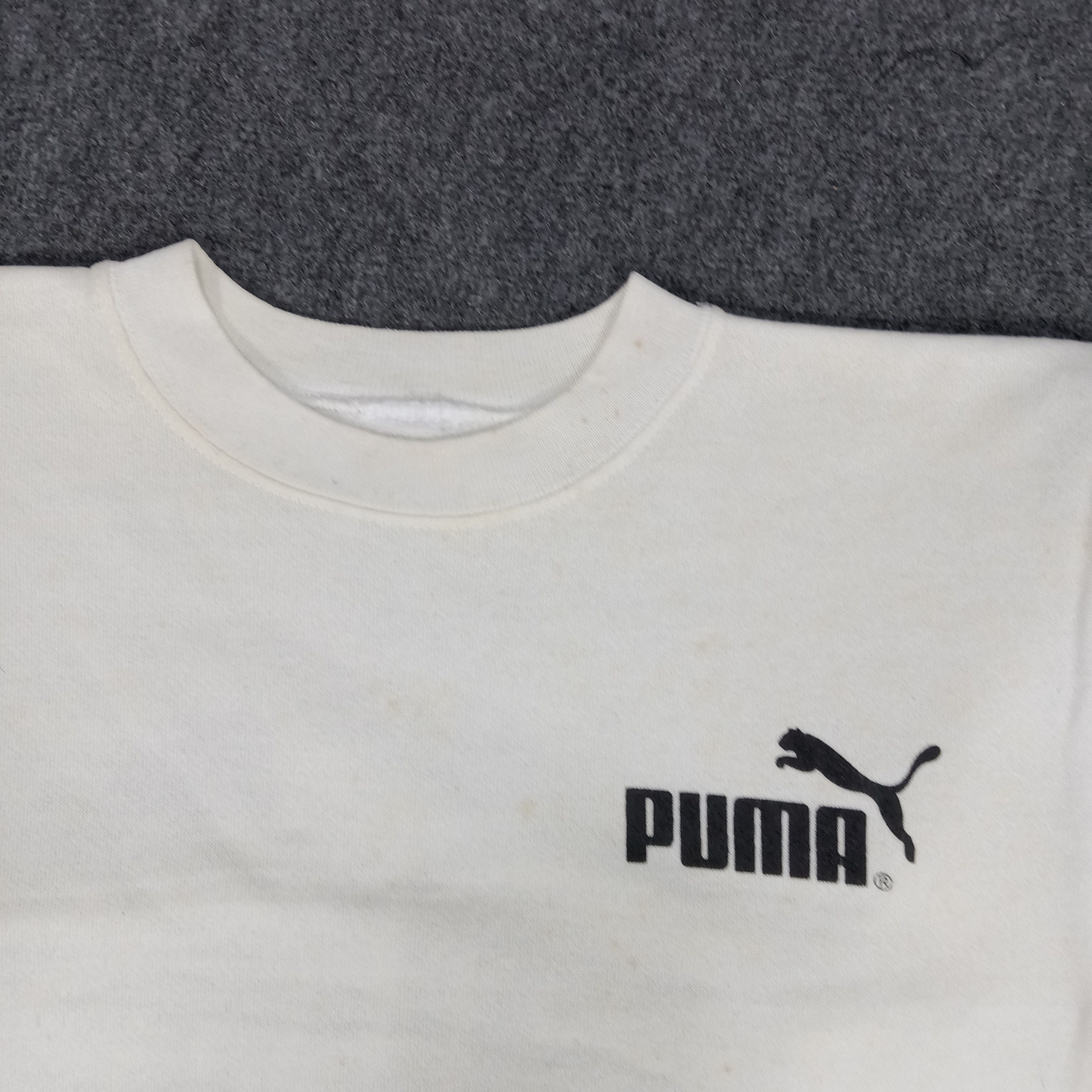 Puma × Vintage Puma Sport Style Big Logo Sweatshirt Size US S / EU 44-46 / 1 - 4 Thumbnail