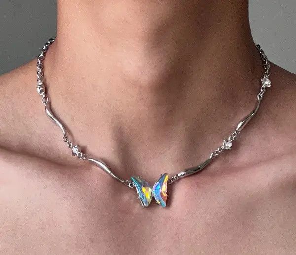Japanese Brand Retro punk necklace Size ONE SIZE - 1 Thumbnail