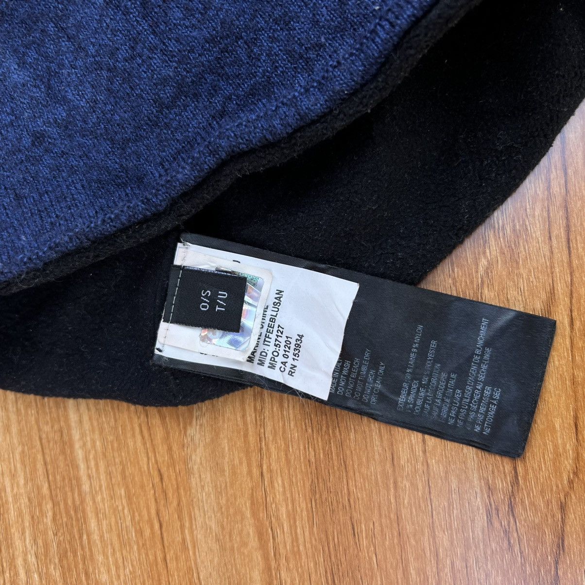 Canada Goose CANADA GOOSE WOOL KNIT HAT WITH SMALL LOGO PATCH Size ONE SIZE - 3 Thumbnail
