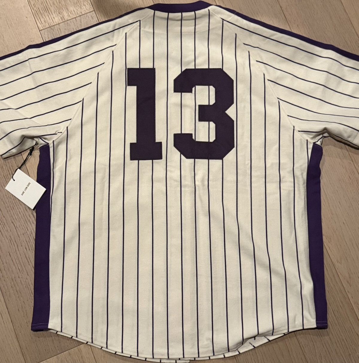 Aime Leon Dore ALD Aime Baseball Jersey Coconut Milk Medium Size US M / EU 48-50 / 2 - 4 Thumbnail