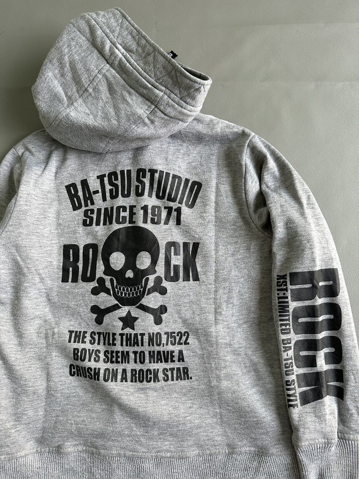 14th Addiction BA-TSU STUDIO SKULL POEM ZIP NINJAS HOODIE IFSIX LGB STYLE Size US S / EU 44-46 / 1 - 2 Thumbnail